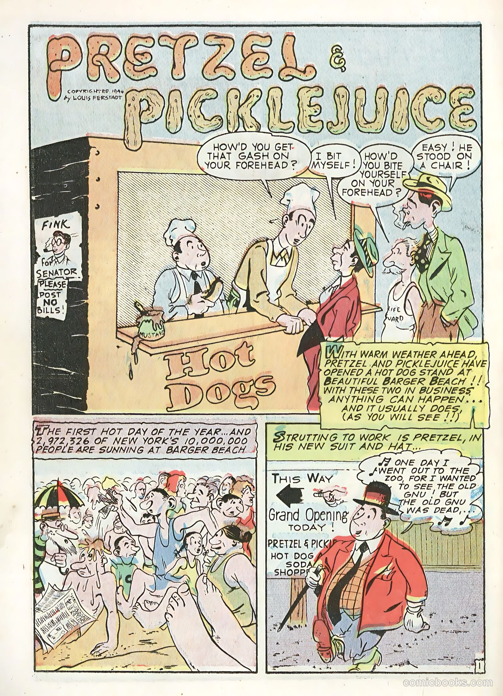 Funland #1 (1950) — page 16 of 36