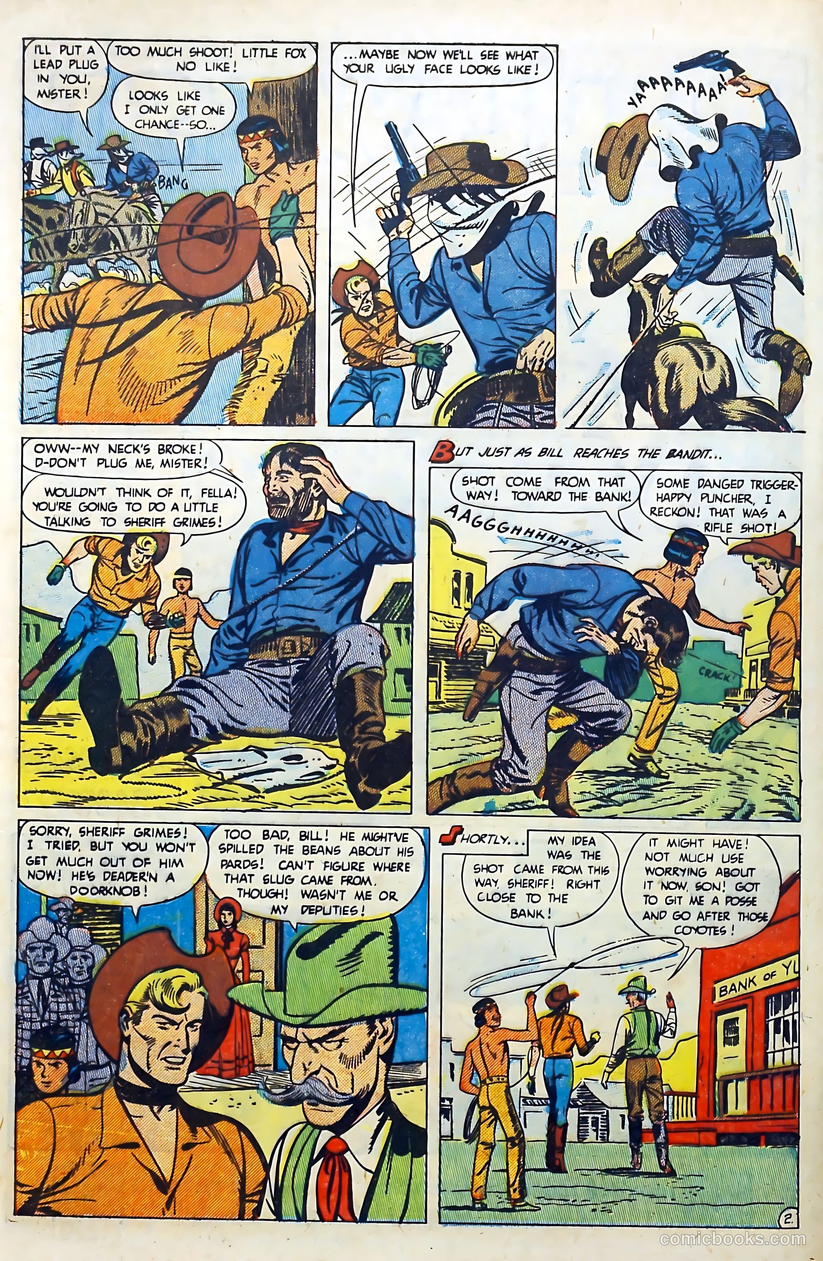Billy West #10 (1949) — page 4 of 36
