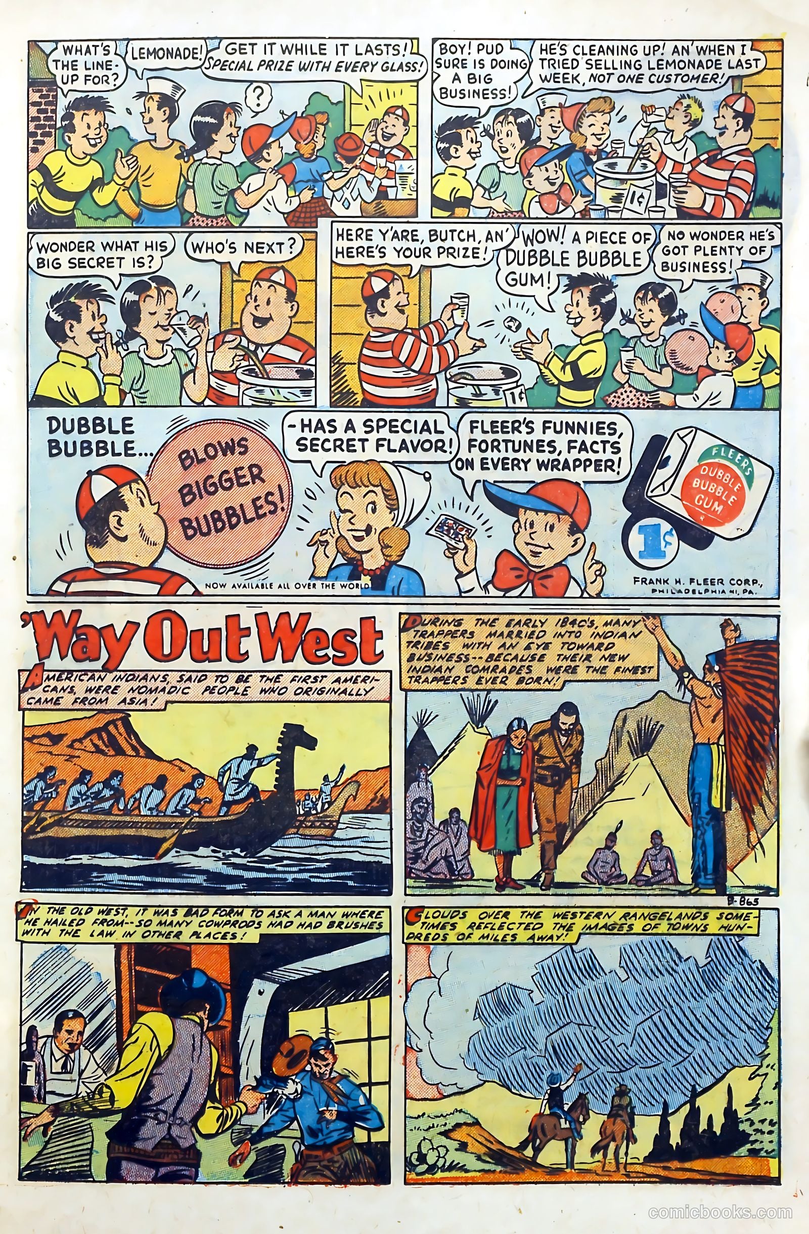 Billy West #10 (1949) — page 13 of 36