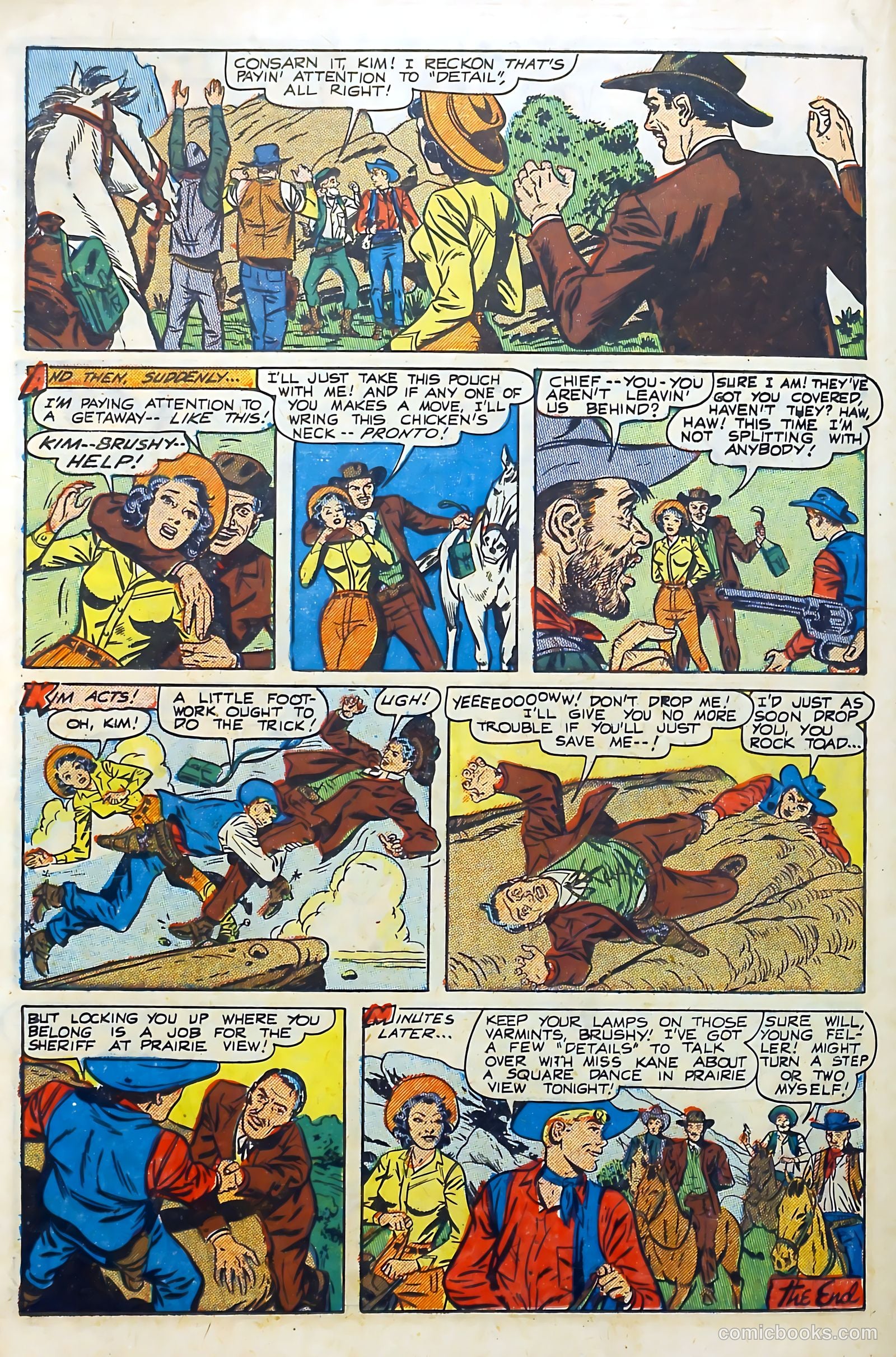 Billy West #10 (1949) — page 18 of 36