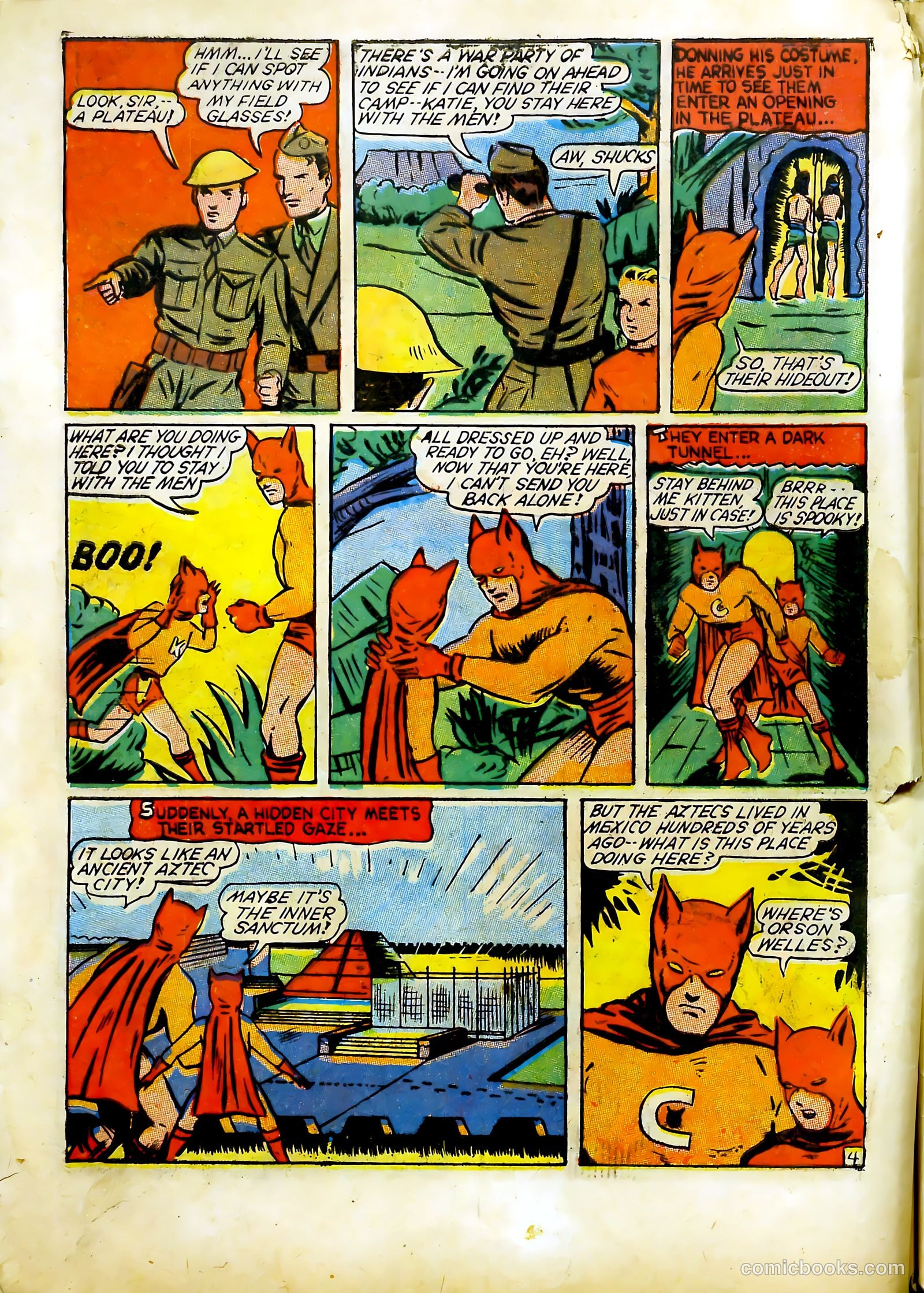 Cat-Man Comics #7 (1941) — page 6 of 68