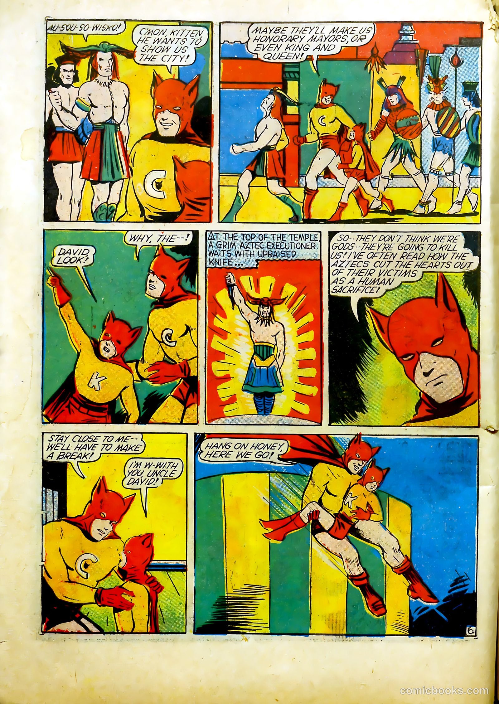 Cat-Man Comics #7 (1941) — page 8 of 68