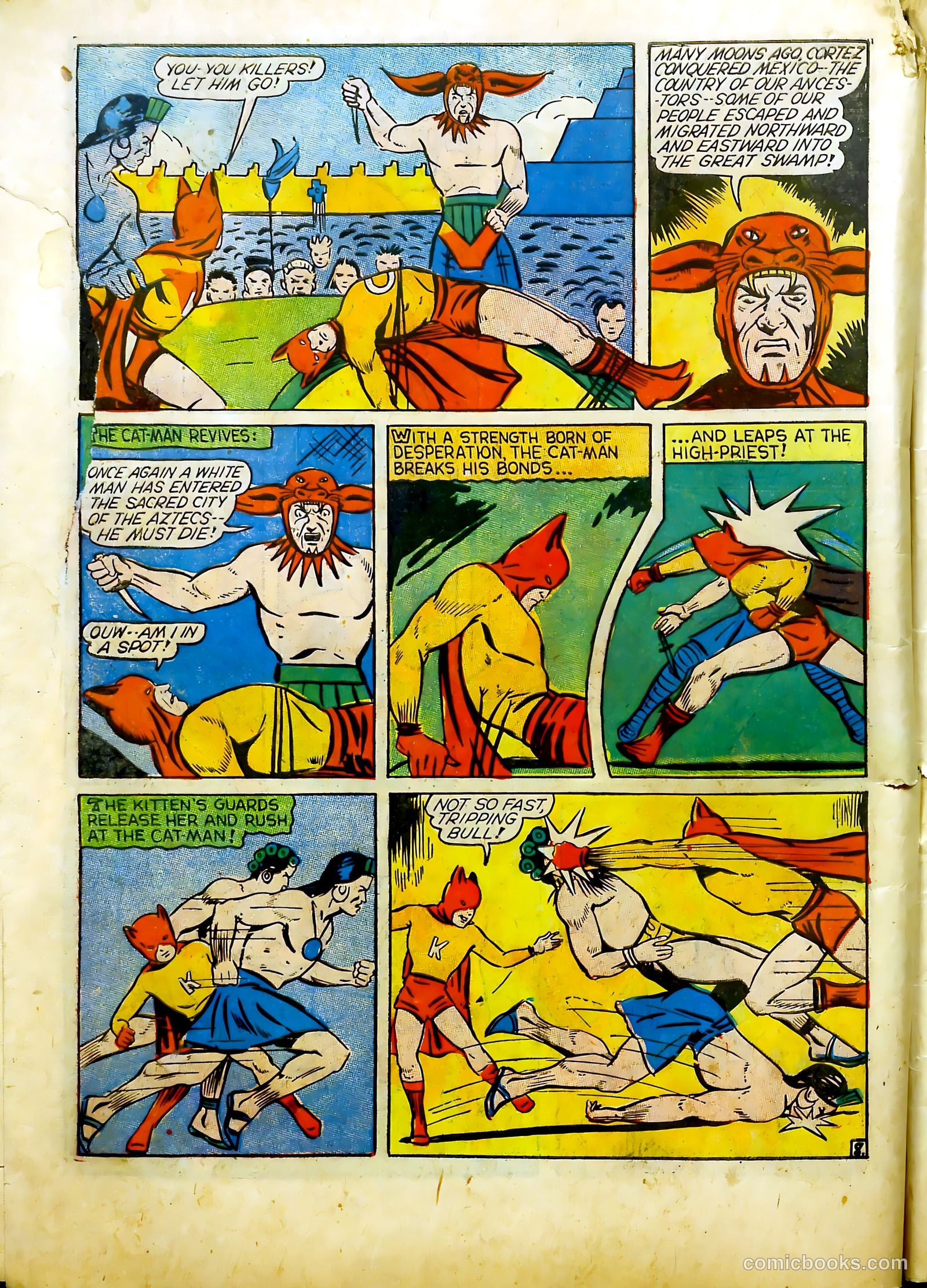 Cat-Man Comics #7 (1941) — page 10 of 68