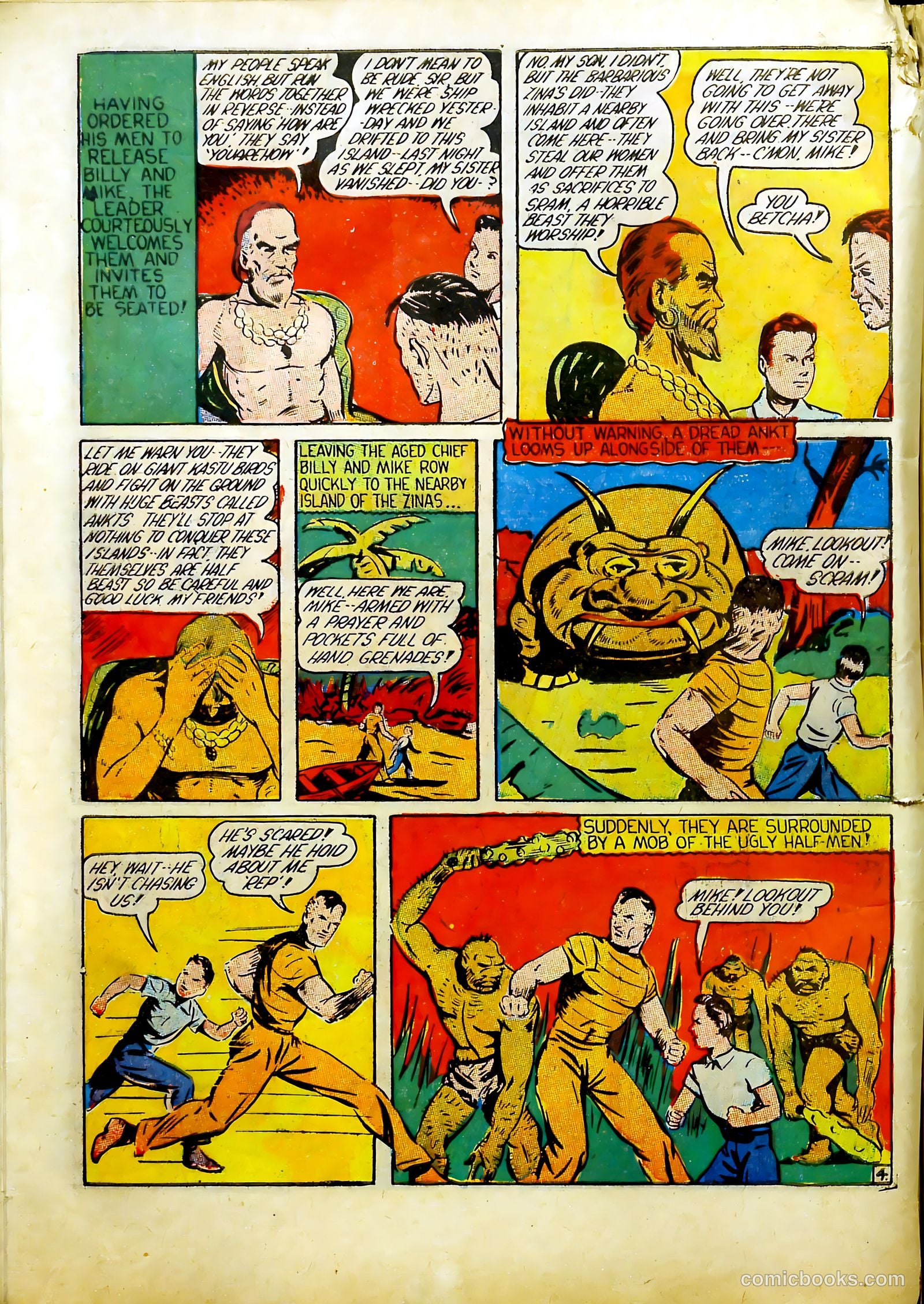 Cat-Man Comics #7 (1941) — page 16 of 68