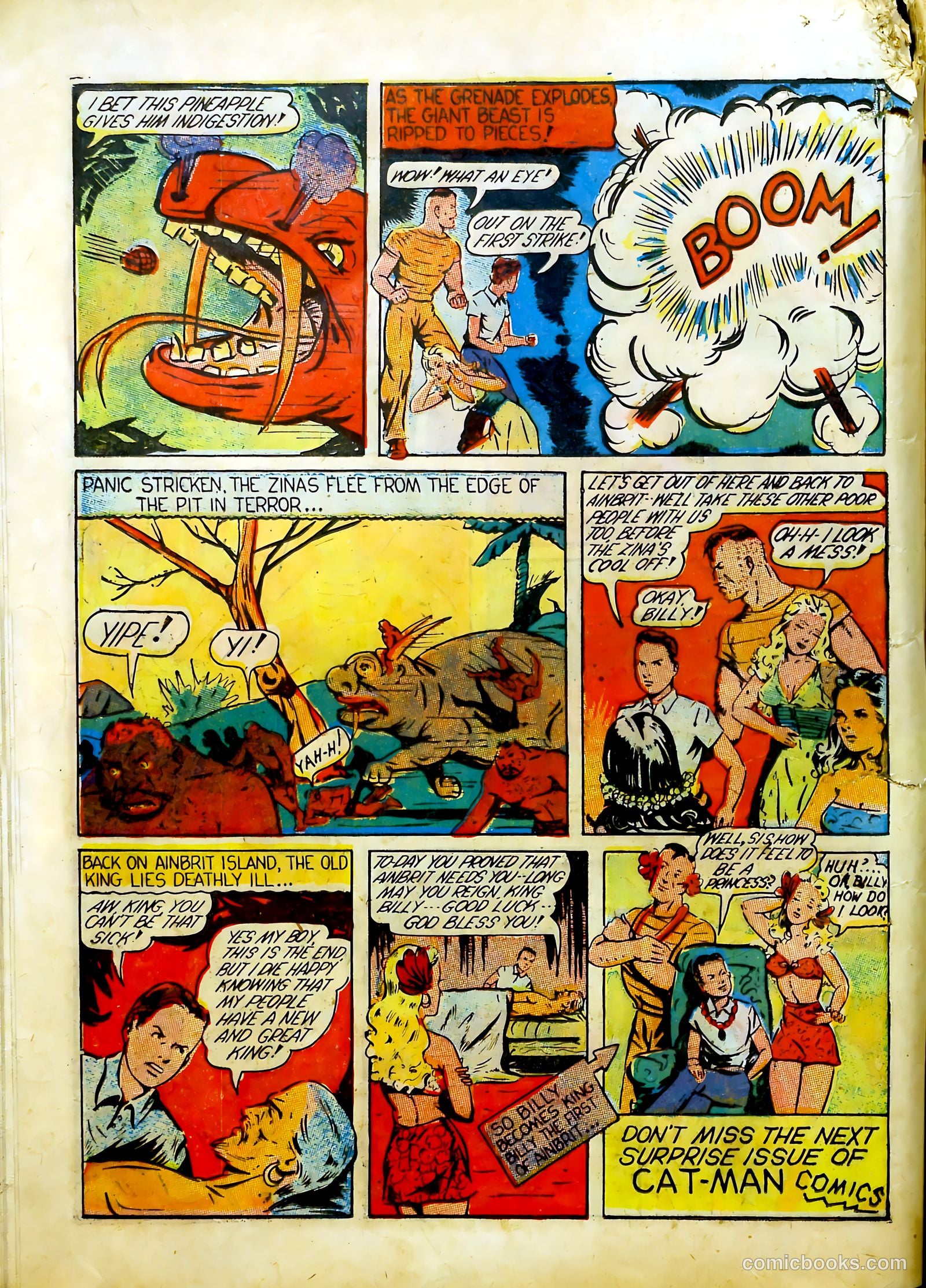 Cat-Man Comics #7 (1941) — page 20 of 68