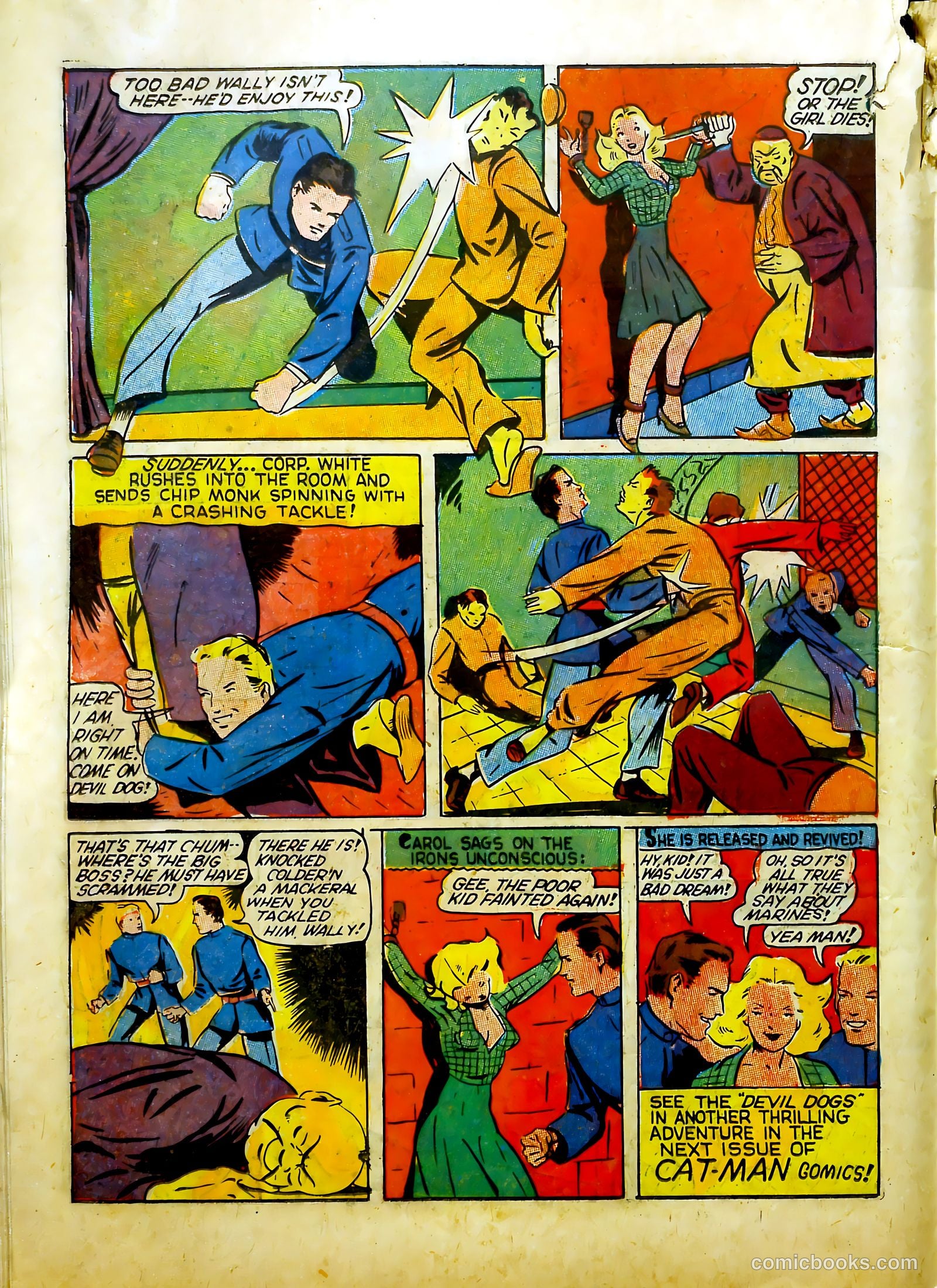 Cat-Man Comics #7 (1941) — page 34 of 68