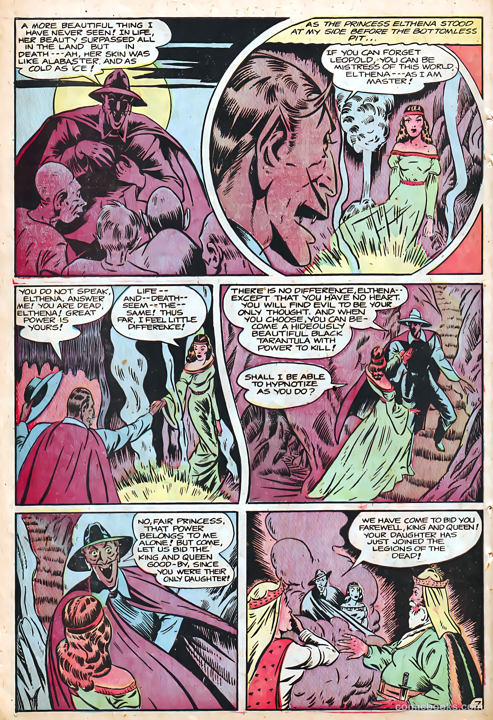 A Feature Presentation 5 - The Black Tarantula #1 — page 7 of 34