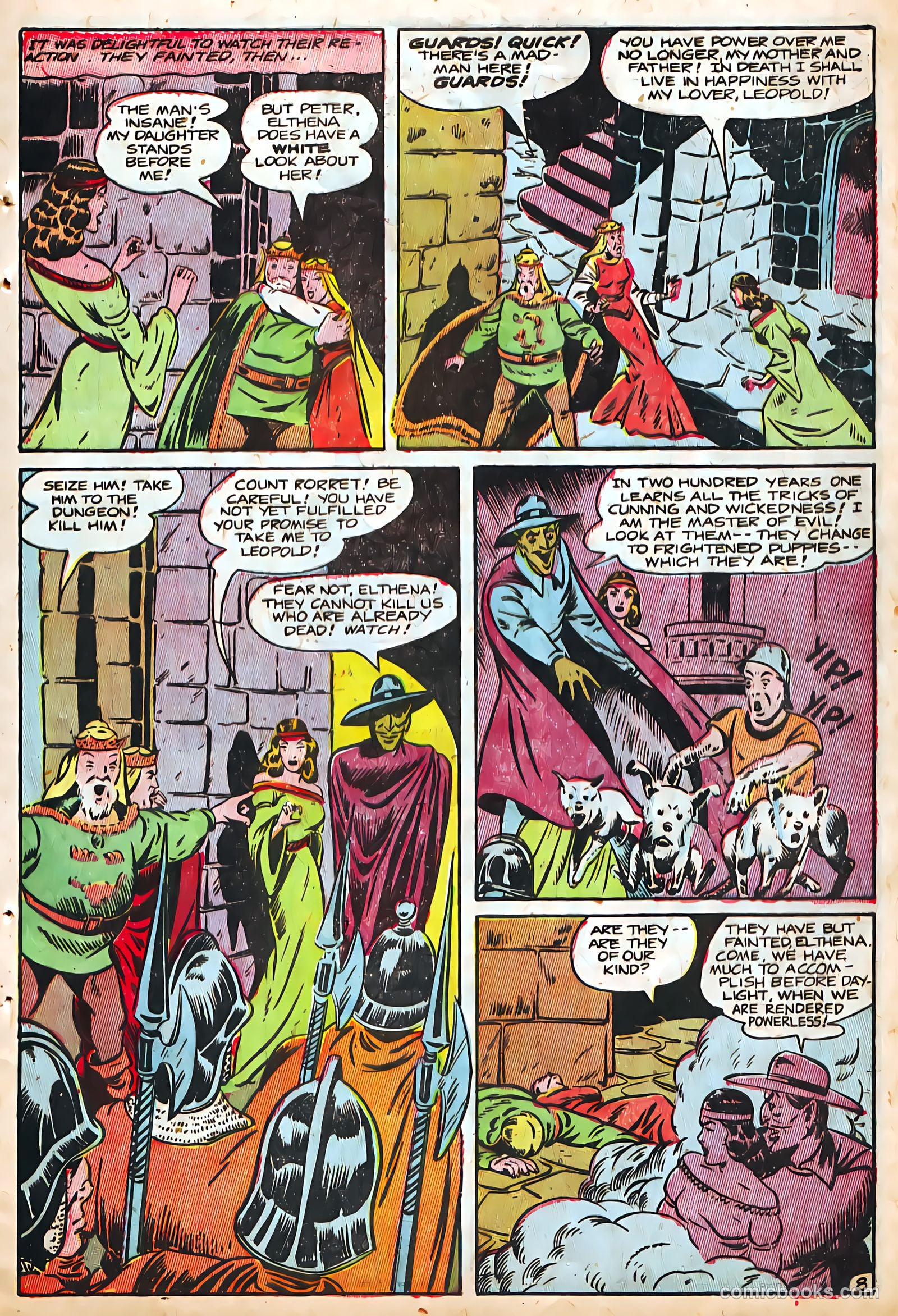 A Feature Presentation 5 - The Black Tarantula #1 — page 8 of 34