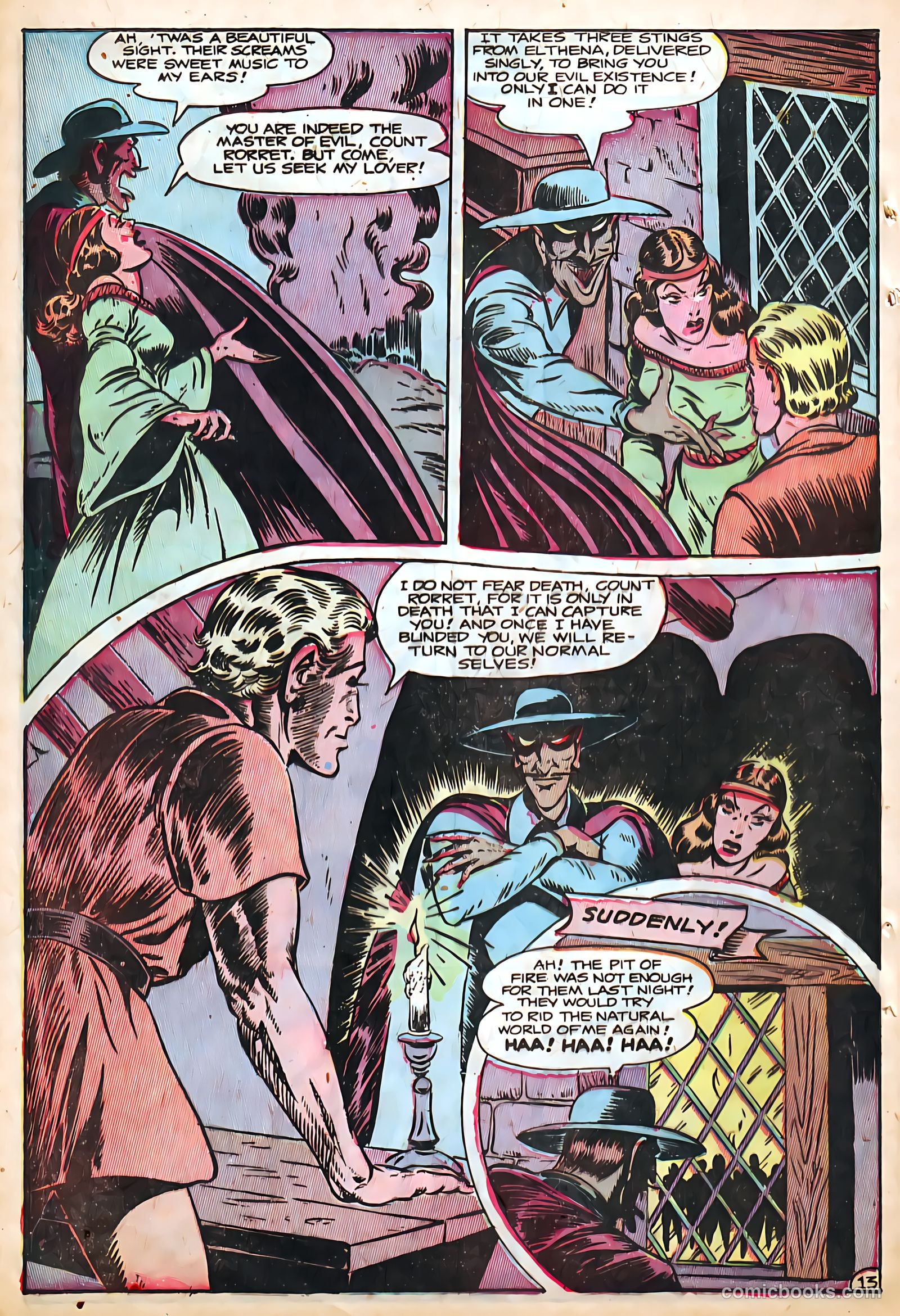 A Feature Presentation 5 - The Black Tarantula #1 — page 13 of 34