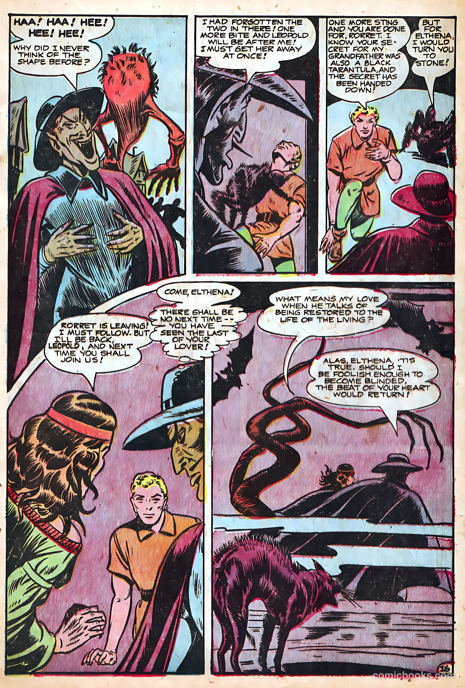 A Feature Presentation 5 - The Black Tarantula #1 — page 16 of 34