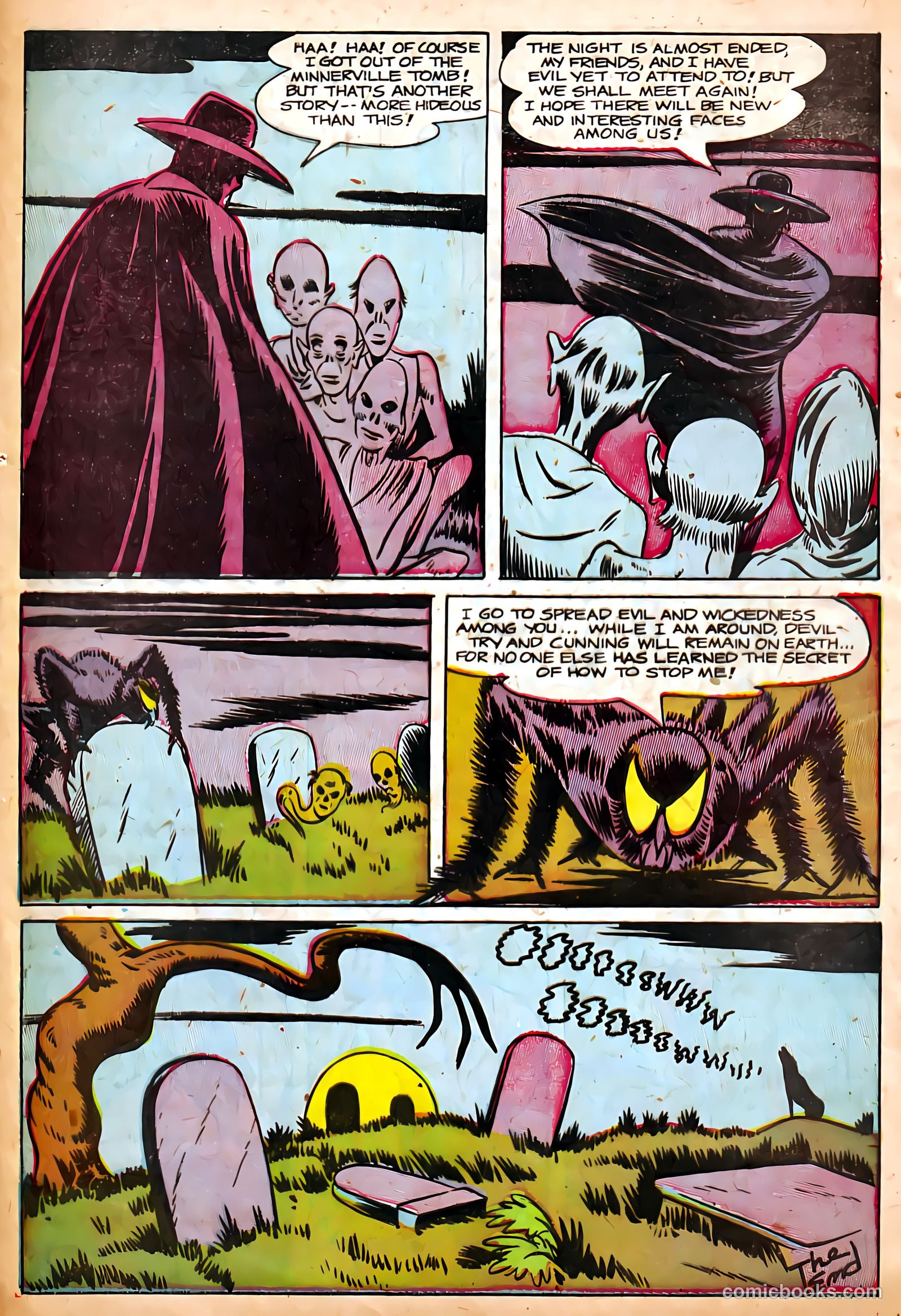 A Feature Presentation 5 - The Black Tarantula #1 — page 29 of 34