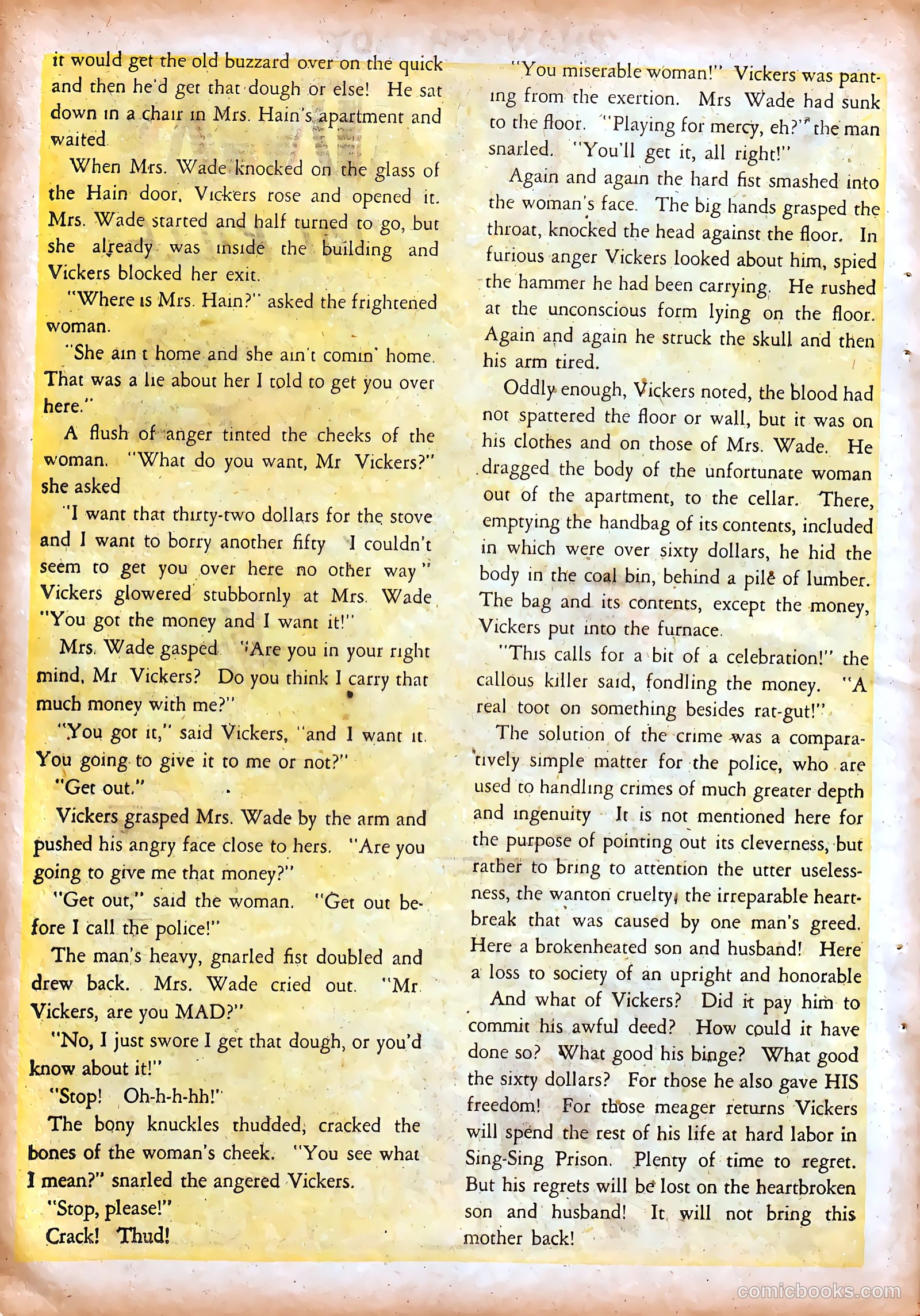 Almanac of Crime #1 (1948) — page 104 of 147