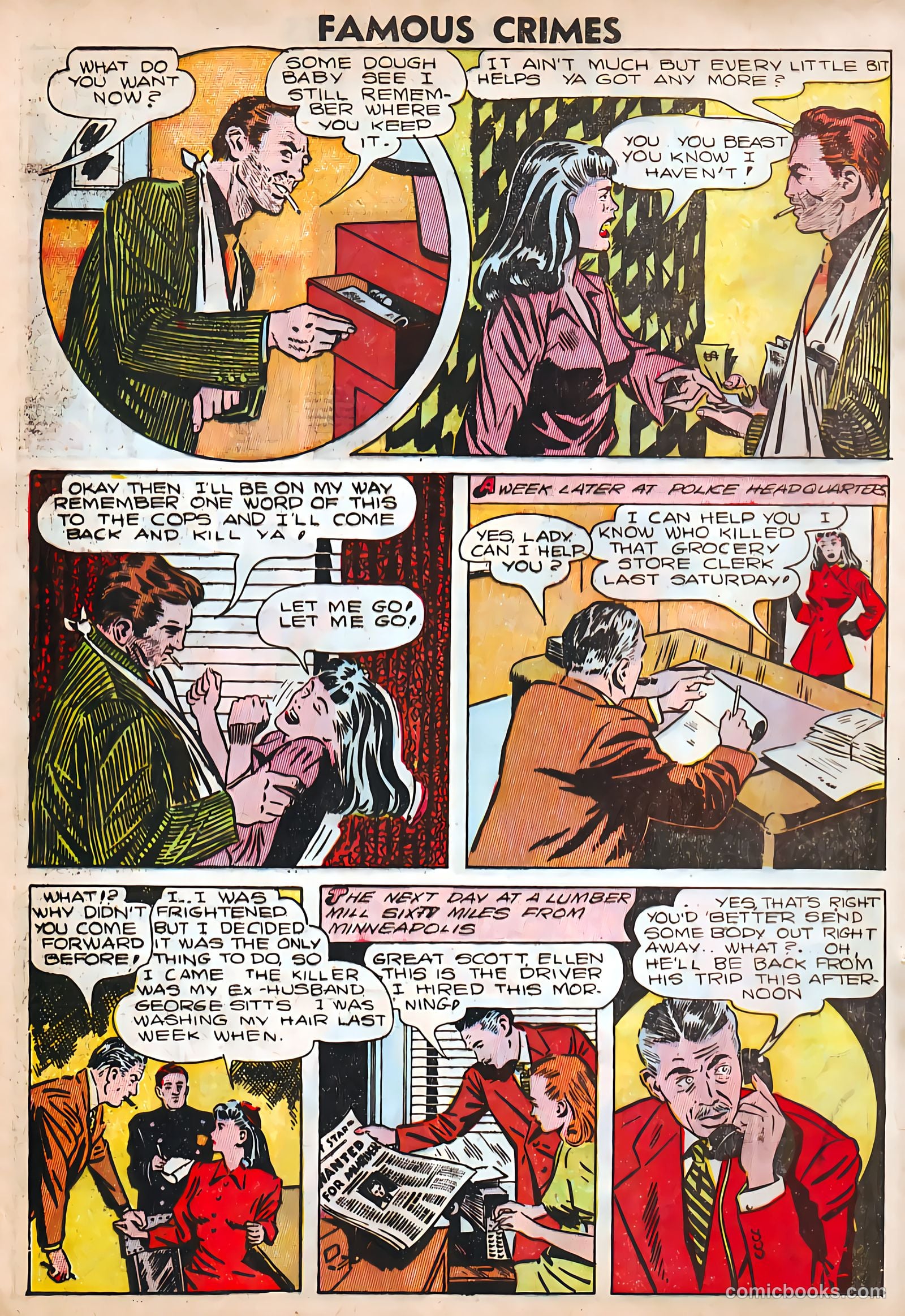 Almanac of Crime #1 (1948) — page 116 of 147