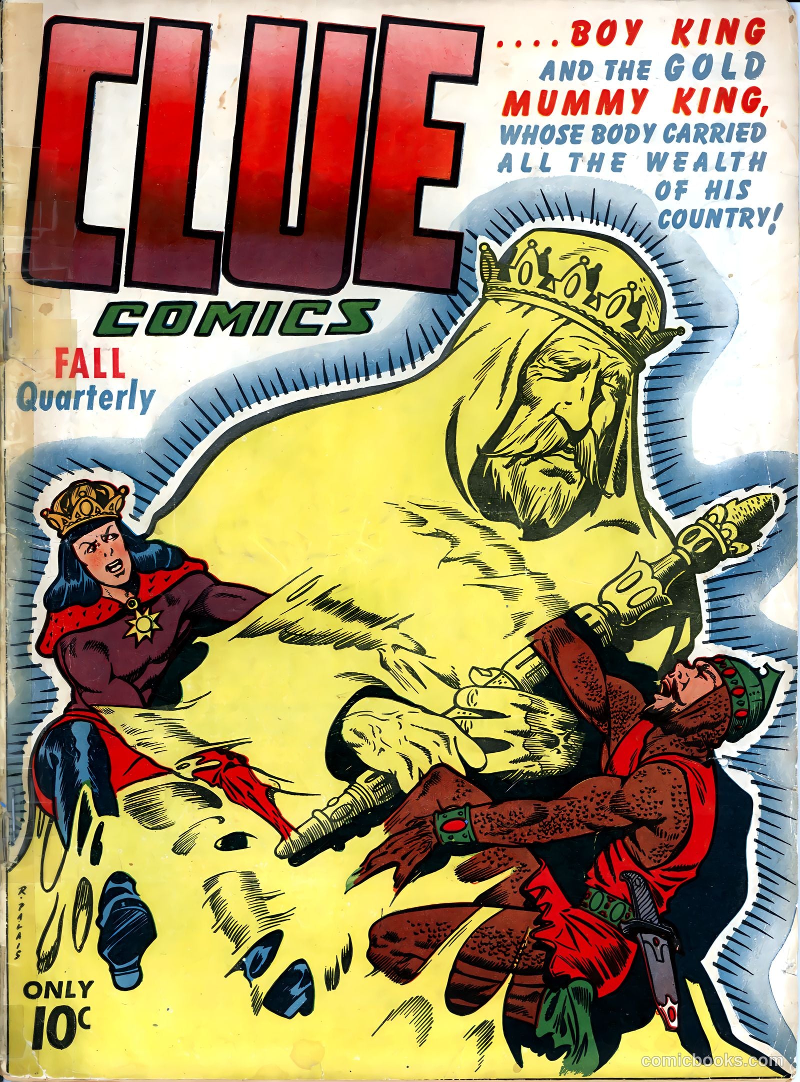 Clue Comics #8