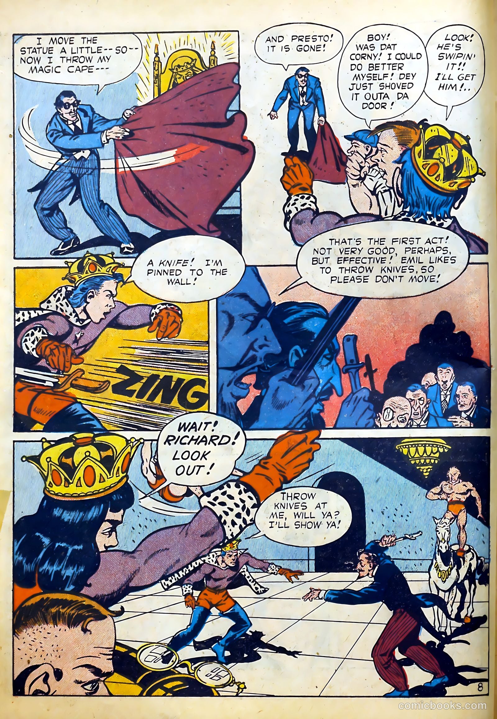 Clue Comics #8 (1943) — page 10 of 52