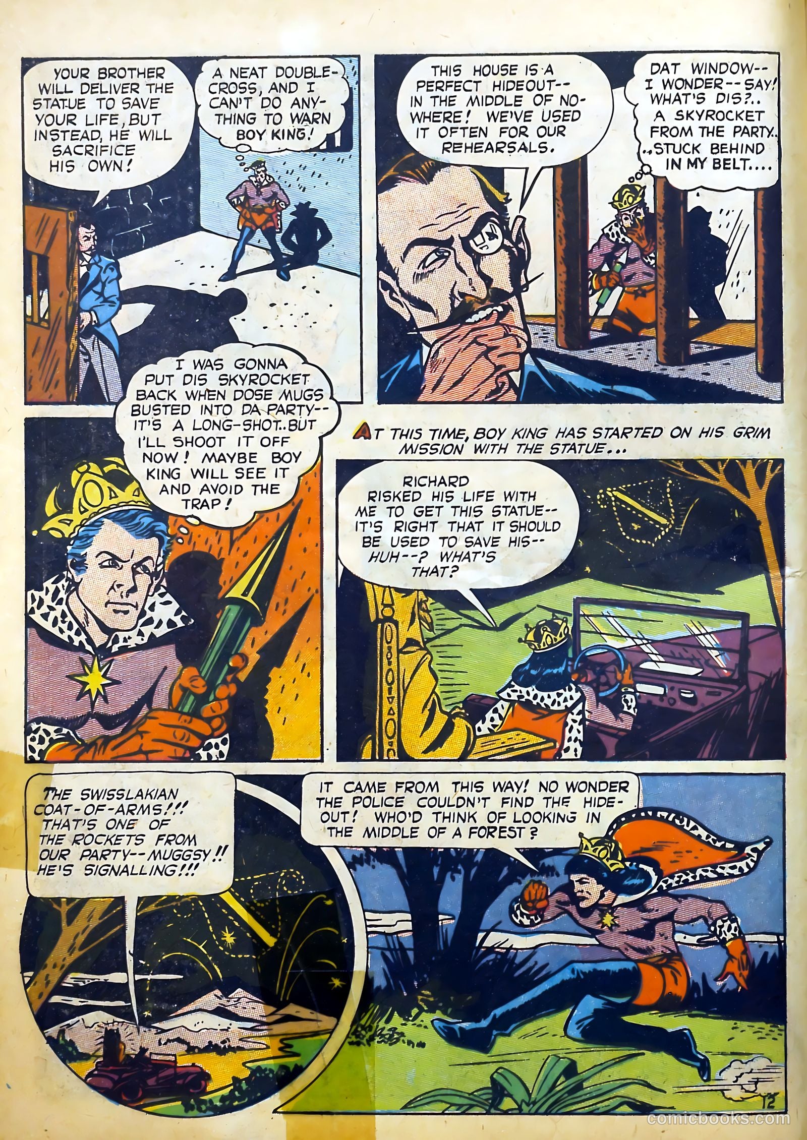 Clue Comics #8 (1943) — page 14 of 52