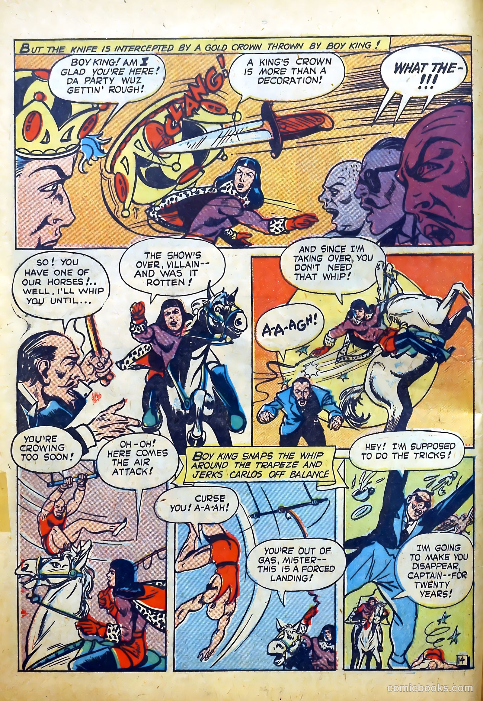 Clue Comics #8 (1943) — page 16 of 52