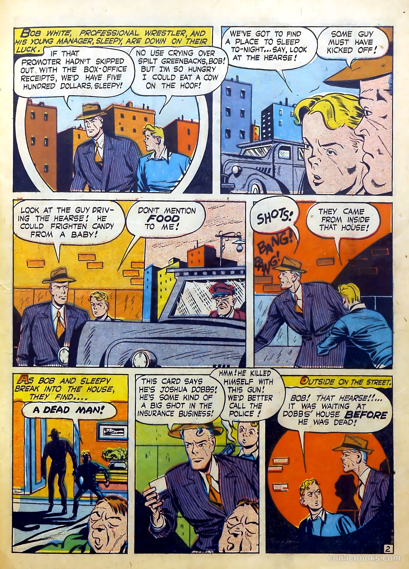Clue Comics #8 (1943) — page 19 of 52