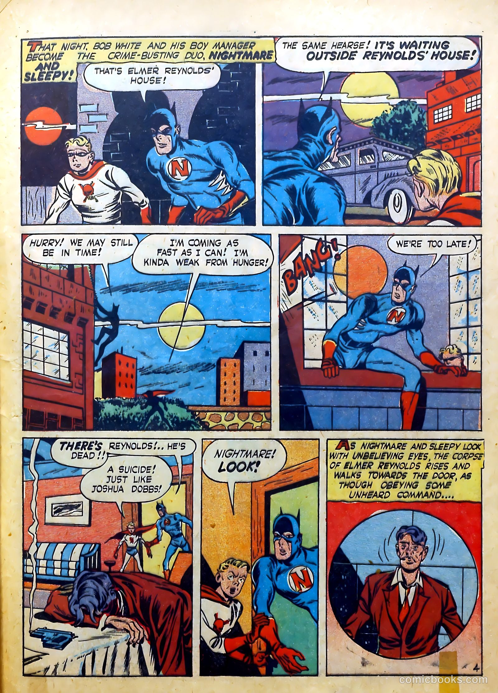 Clue Comics #8 (1943) — page 21 of 52