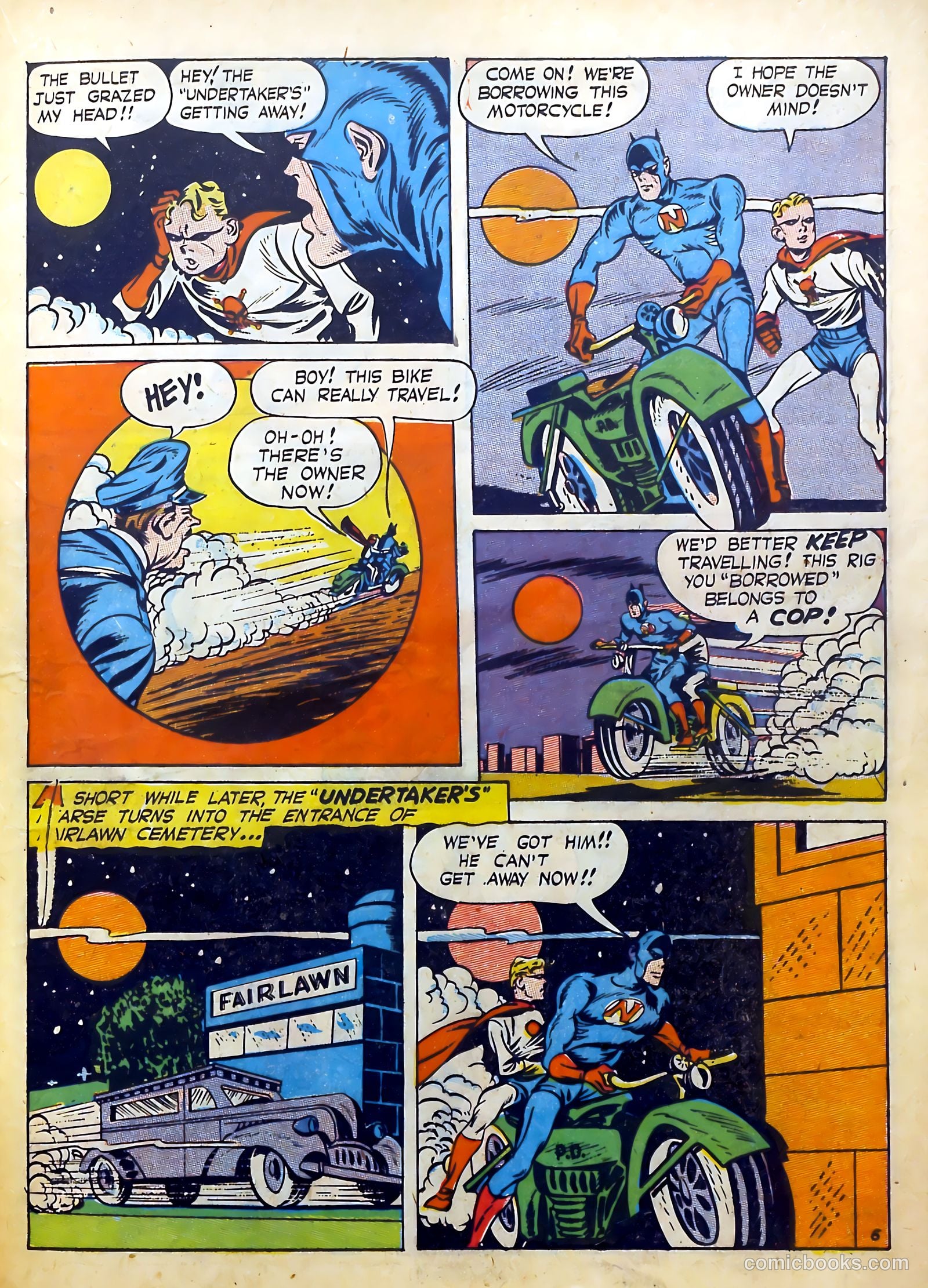 Clue Comics #8 (1943) — page 23 of 52