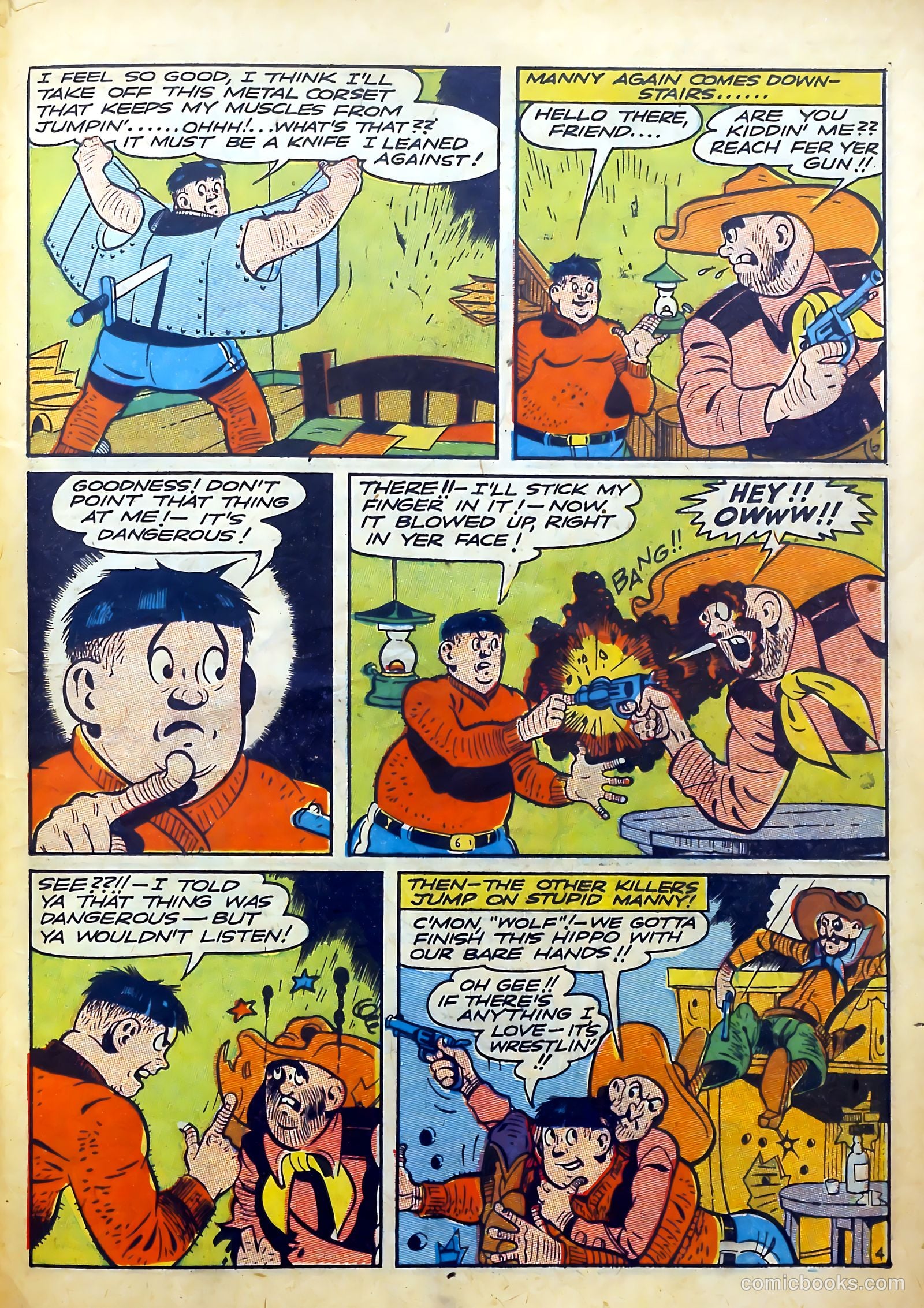 Clue Comics #8 (1943) — page 31 of 52
