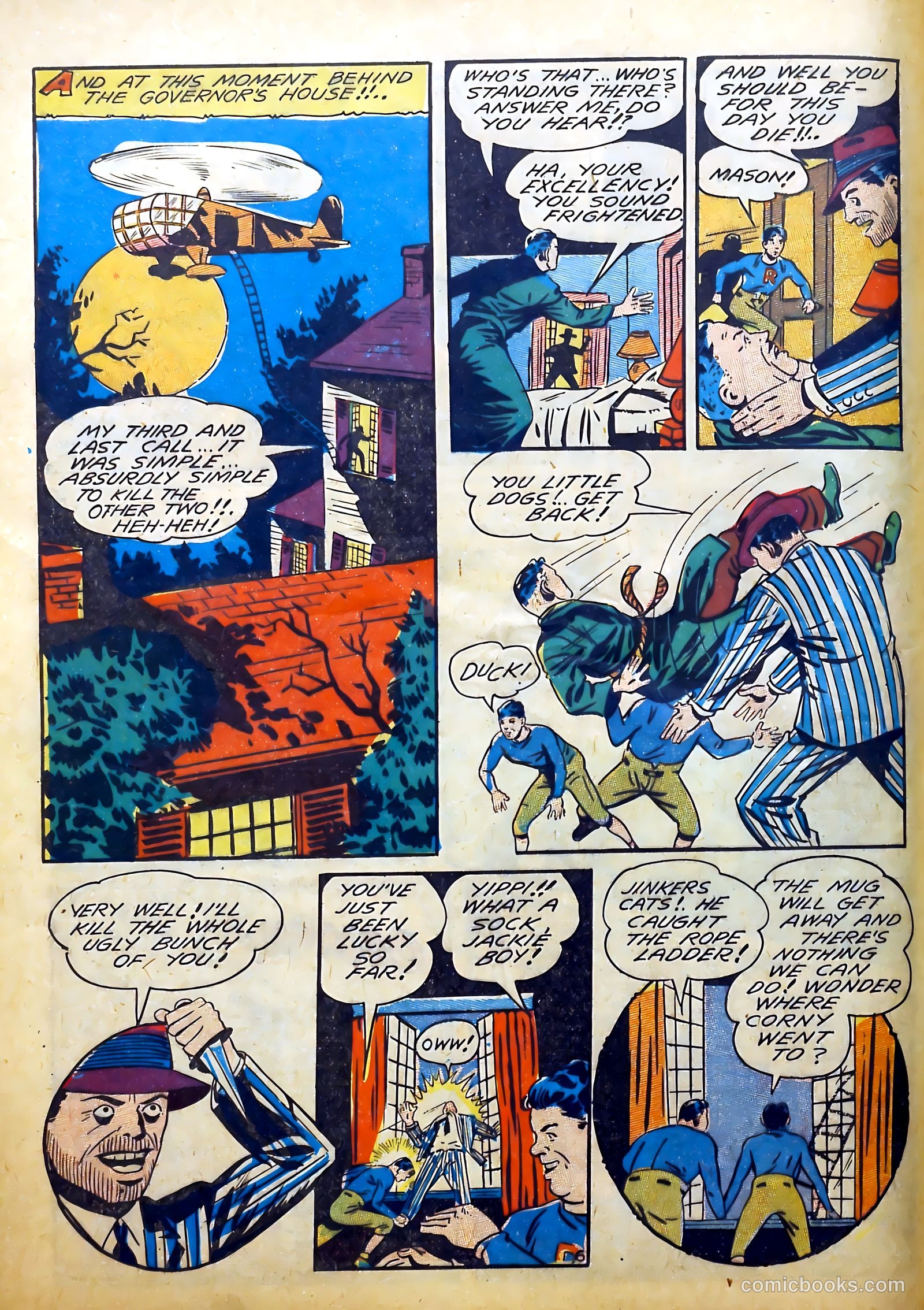 Clue Comics #8 (1943) — page 40 of 52