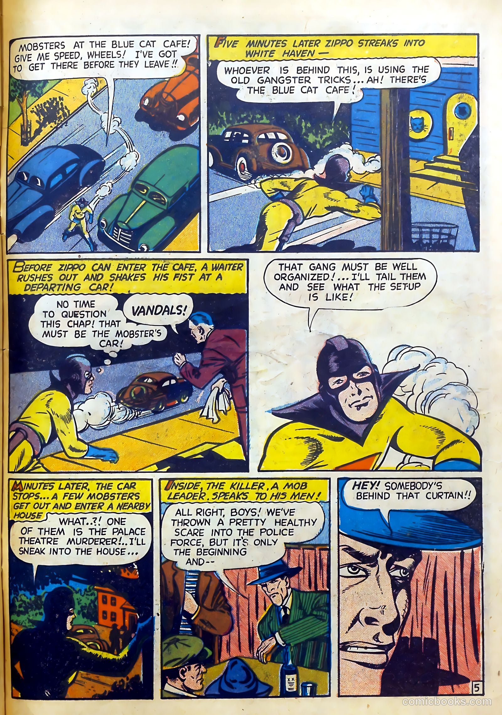 Clue Comics #8 (1943) — page 47 of 52
