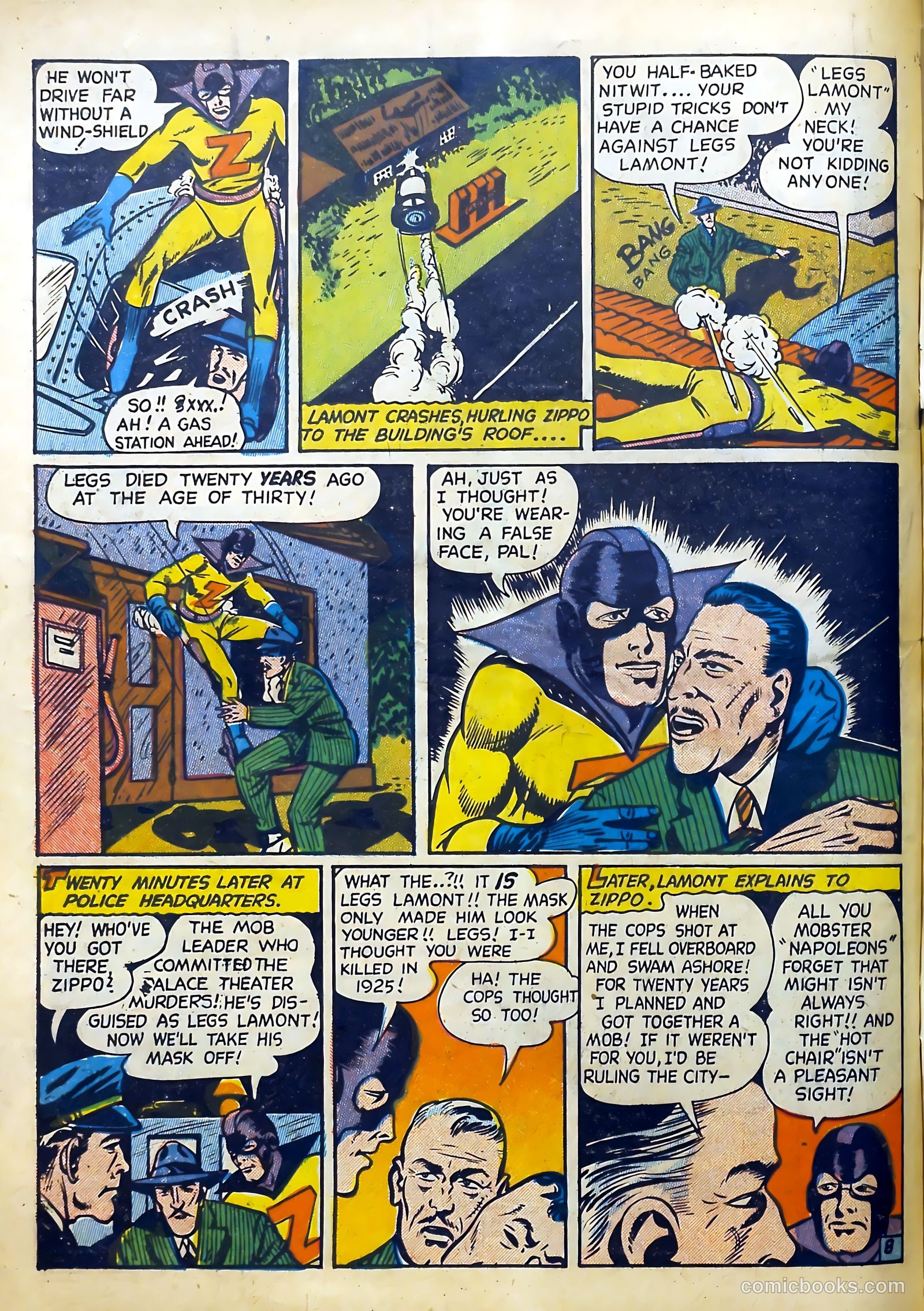 Clue Comics #8 (1943) — page 50 of 52