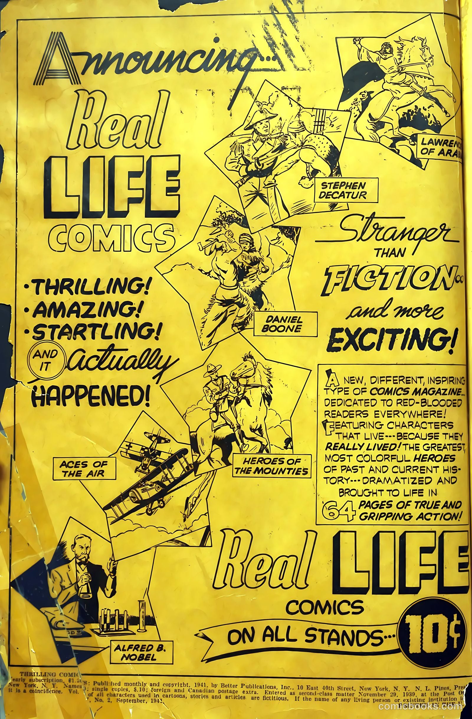 Thrilling Comics #20 (1940) — page 3 of 69
