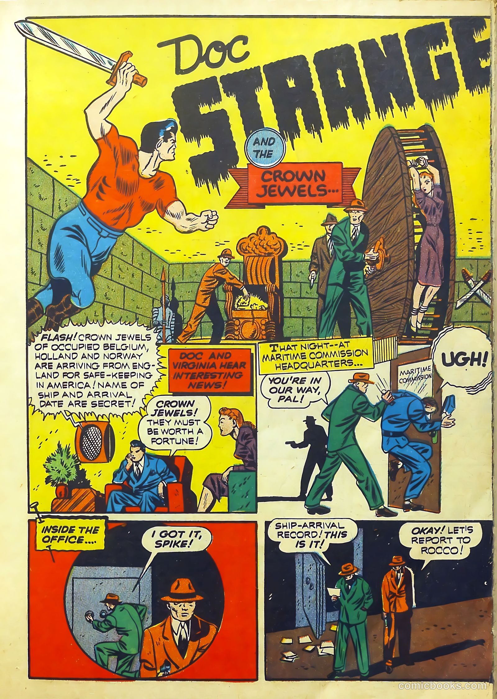 Thrilling Comics #20 (1940) — page 14 of 69