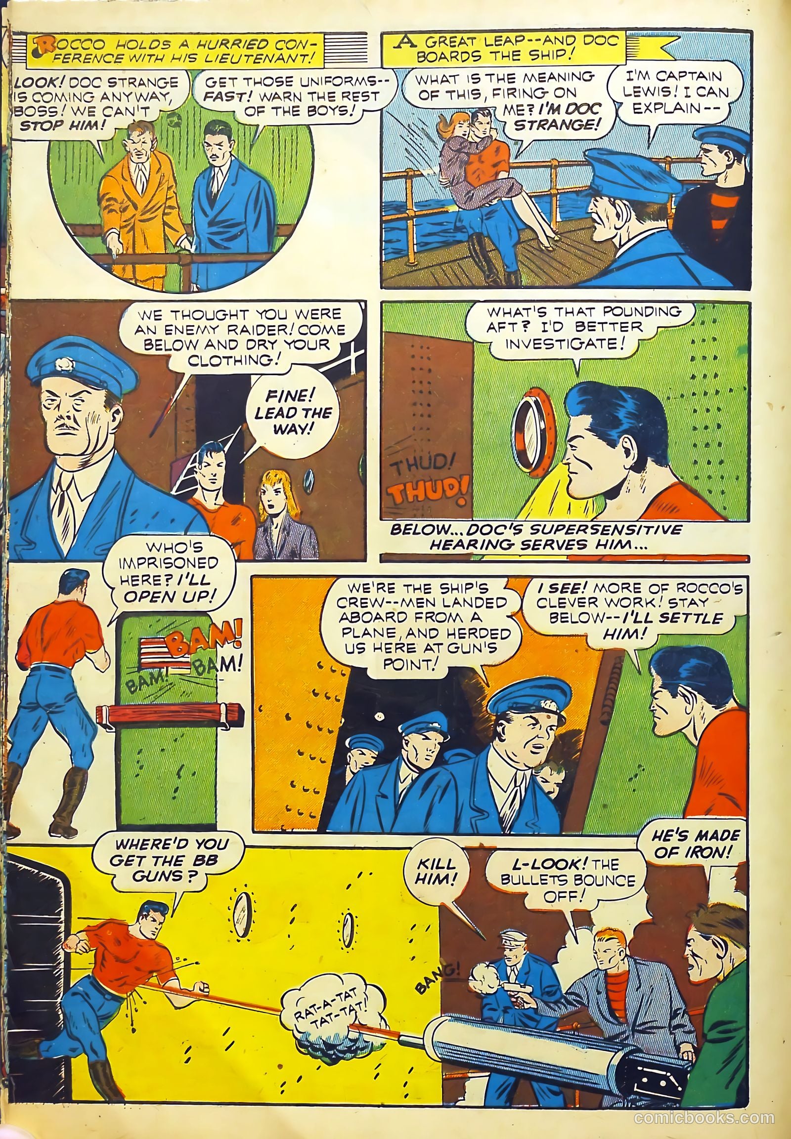 Thrilling Comics #20 (1940) — page 19 of 69