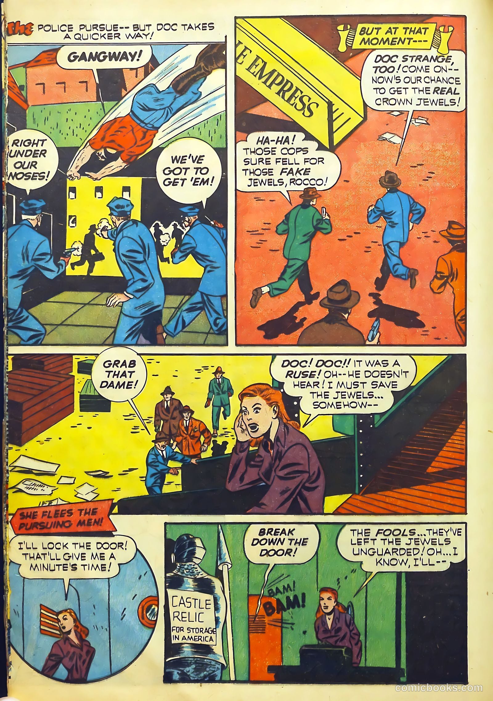 Thrilling Comics #20 (1940) — page 23 of 69