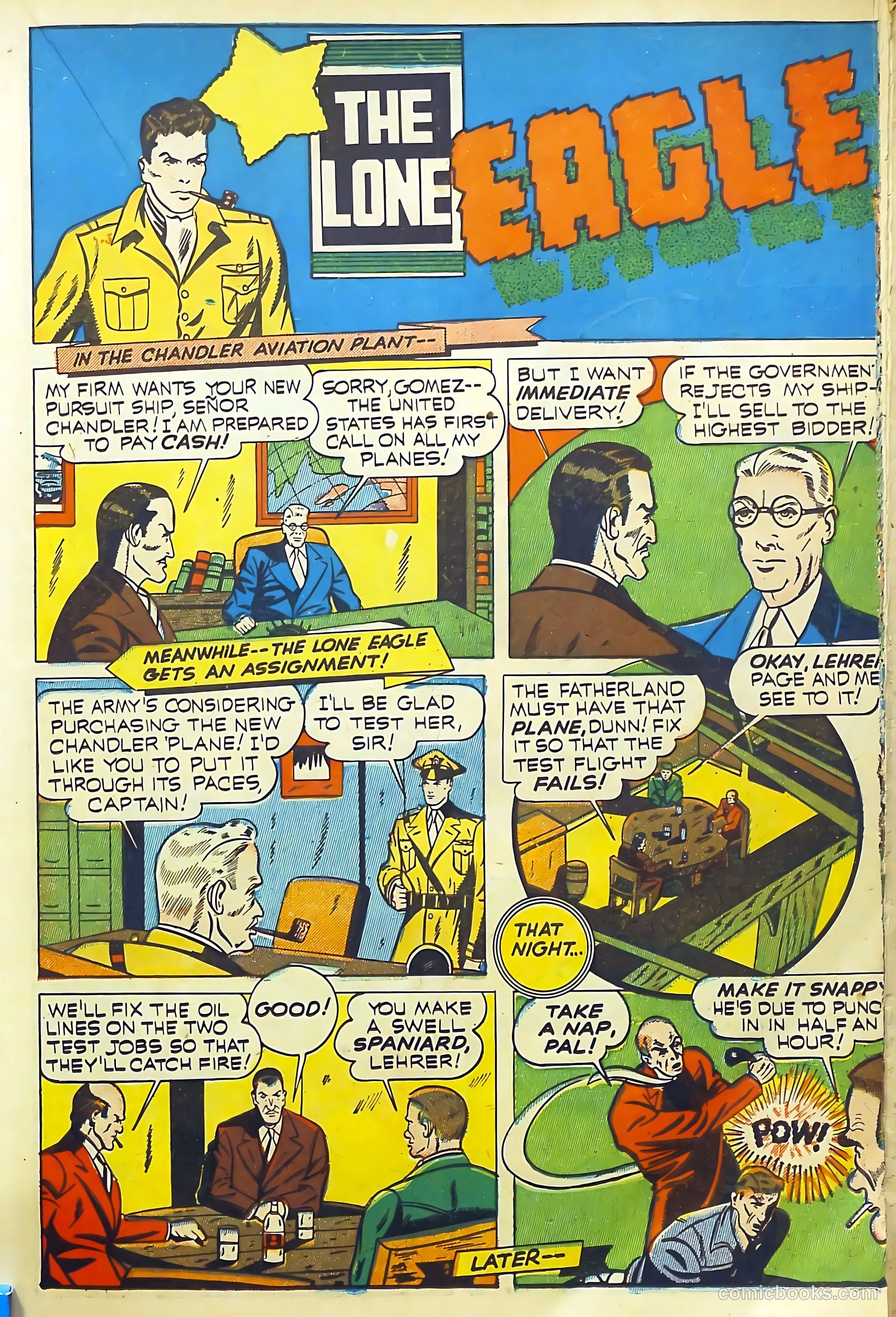 Thrilling Comics #20 (1940) — page 28 of 69
