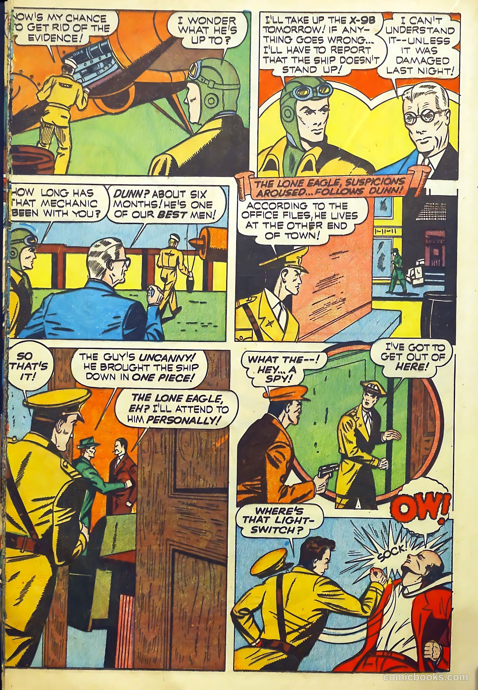 Thrilling Comics #20 (1940) — page 31 of 69