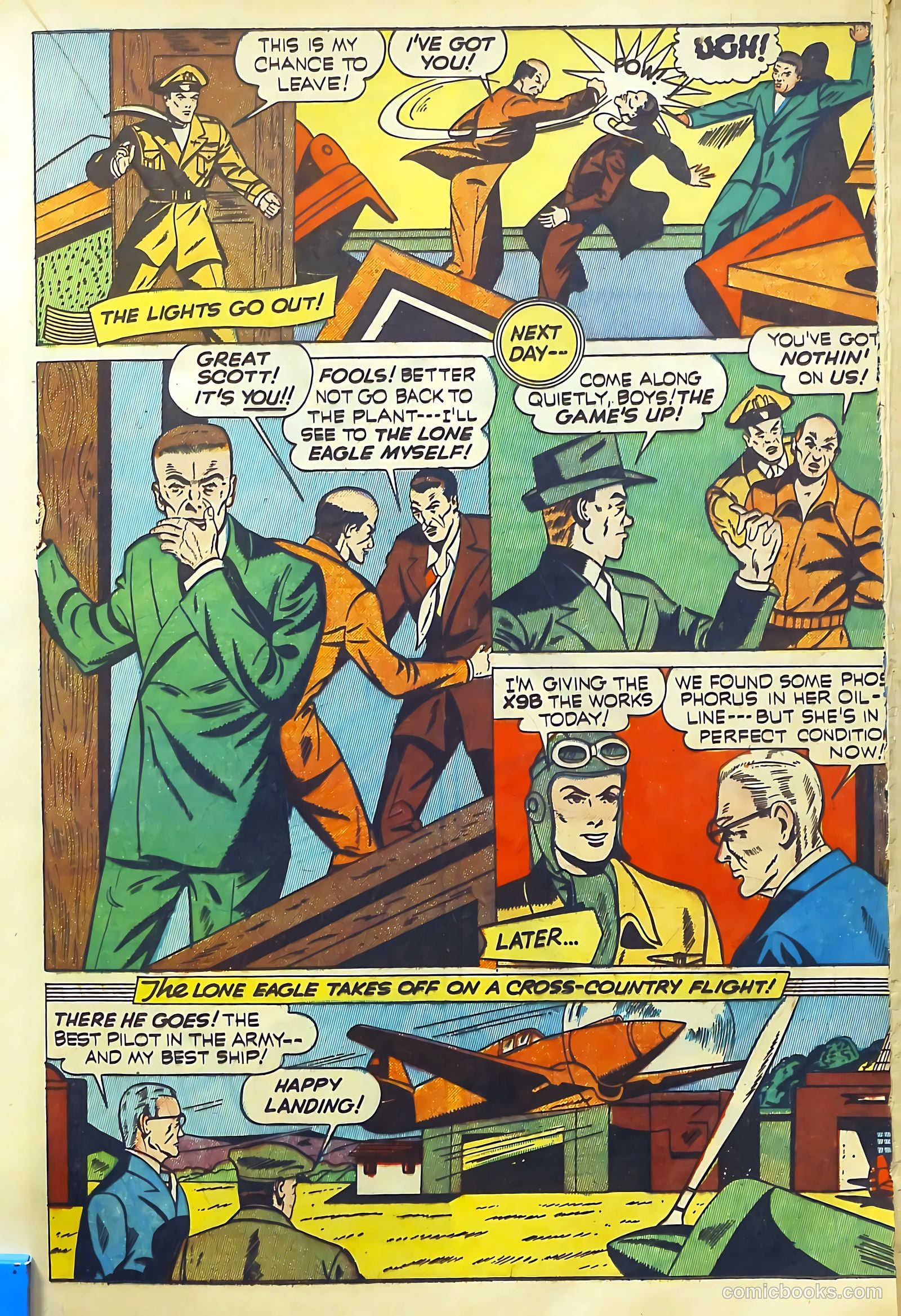 Thrilling Comics #20 (1940) — page 32 of 69