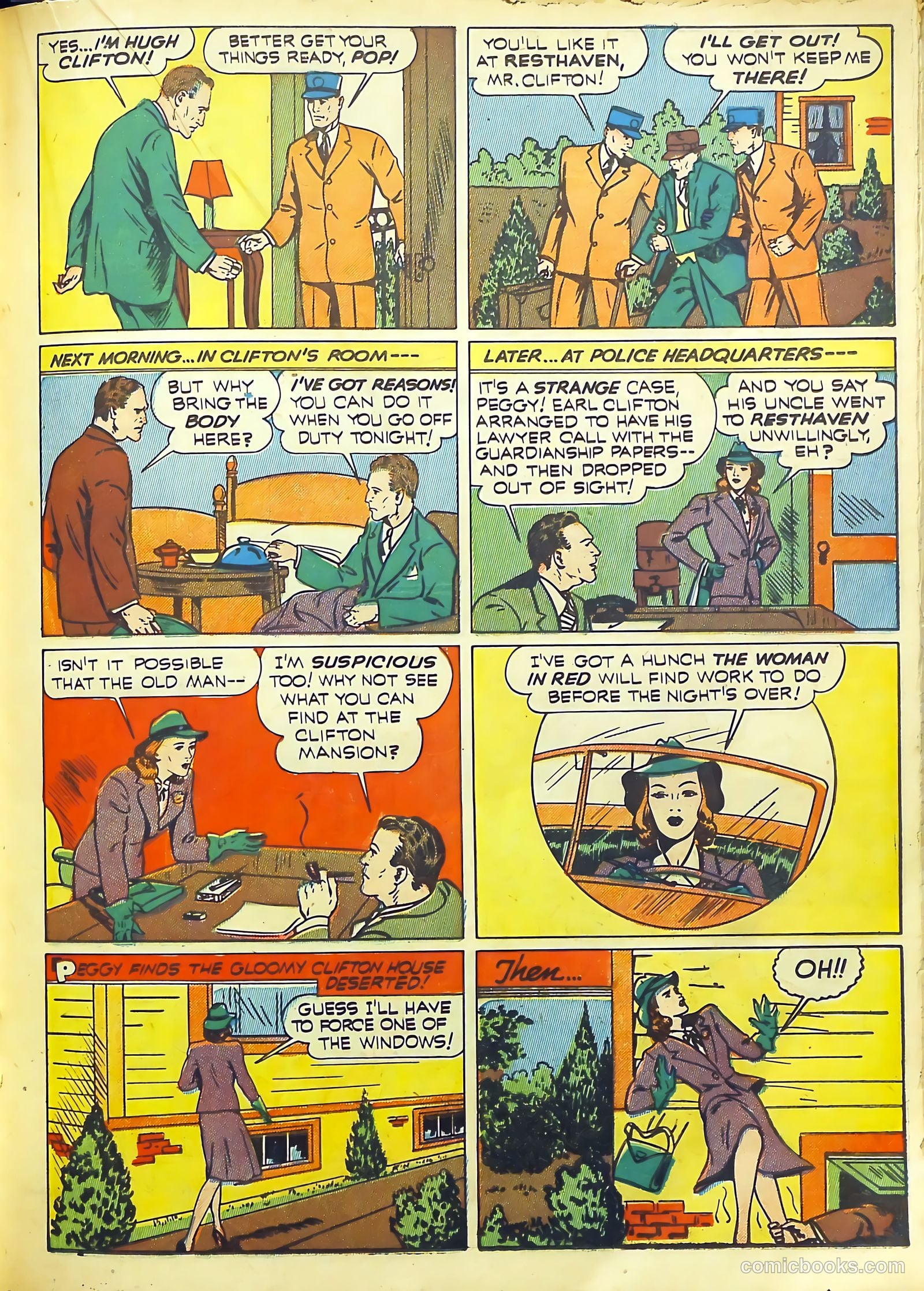 Thrilling Comics #20 (1940) — page 36 of 69