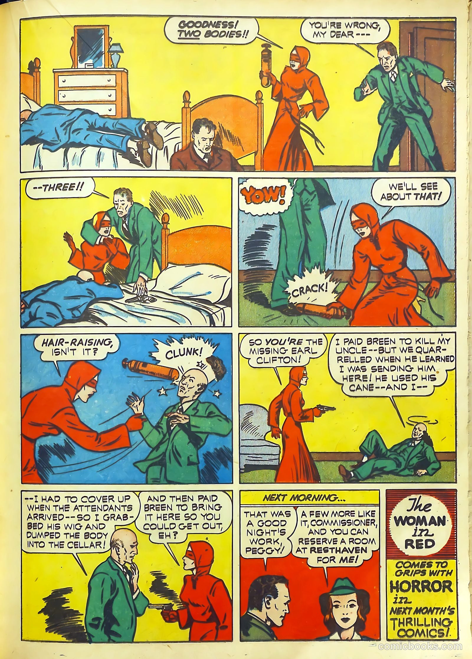 Thrilling Comics #20 (1940) — page 40 of 69