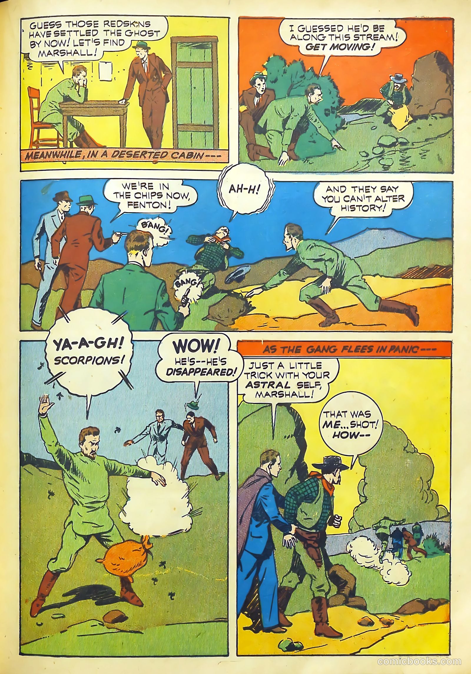Thrilling Comics #20 (1940) — page 44 of 69