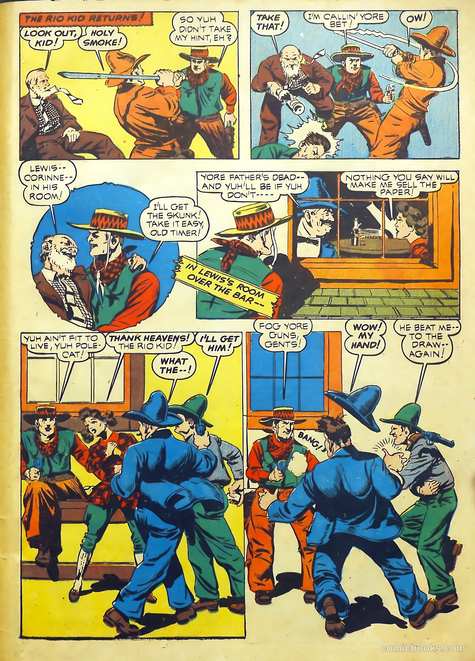 Thrilling Comics #20 (1940) — page 66 of 69