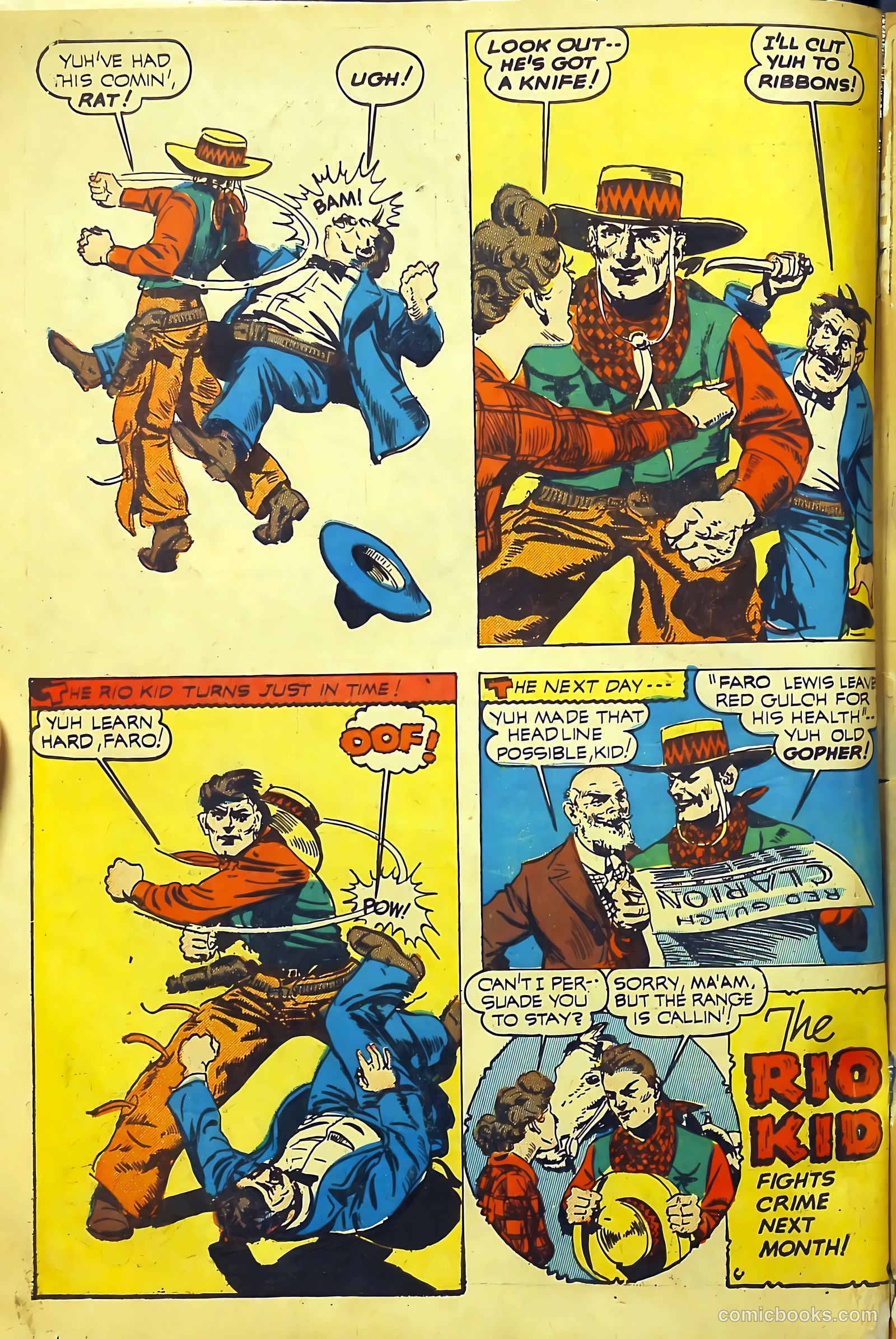 Thrilling Comics #20 (1940) — page 67 of 69