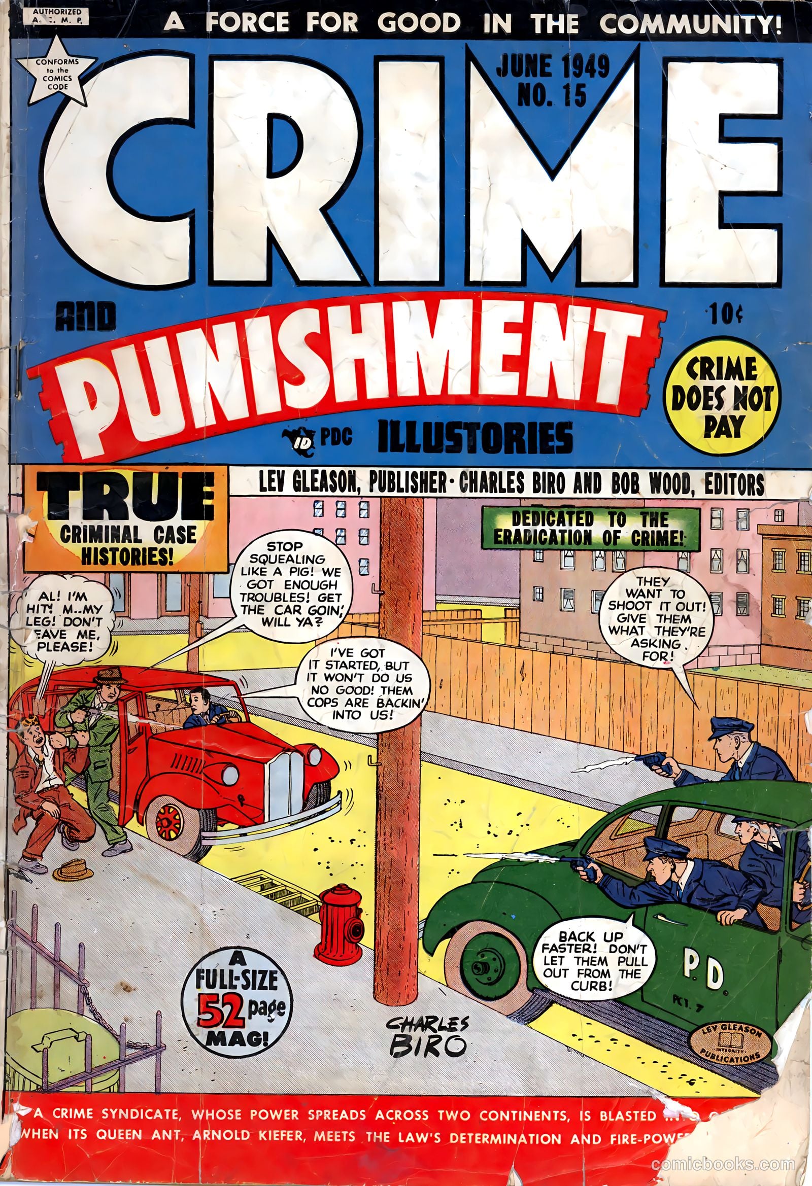 Crime and Punishment #15 cover