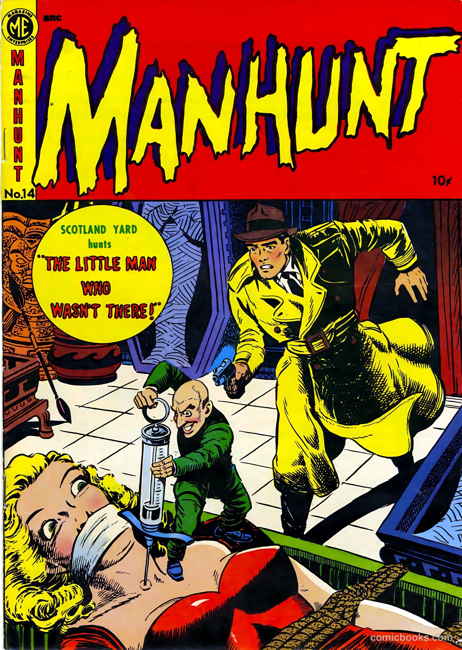 Manhunt #14 (1973) — page 1 of 34