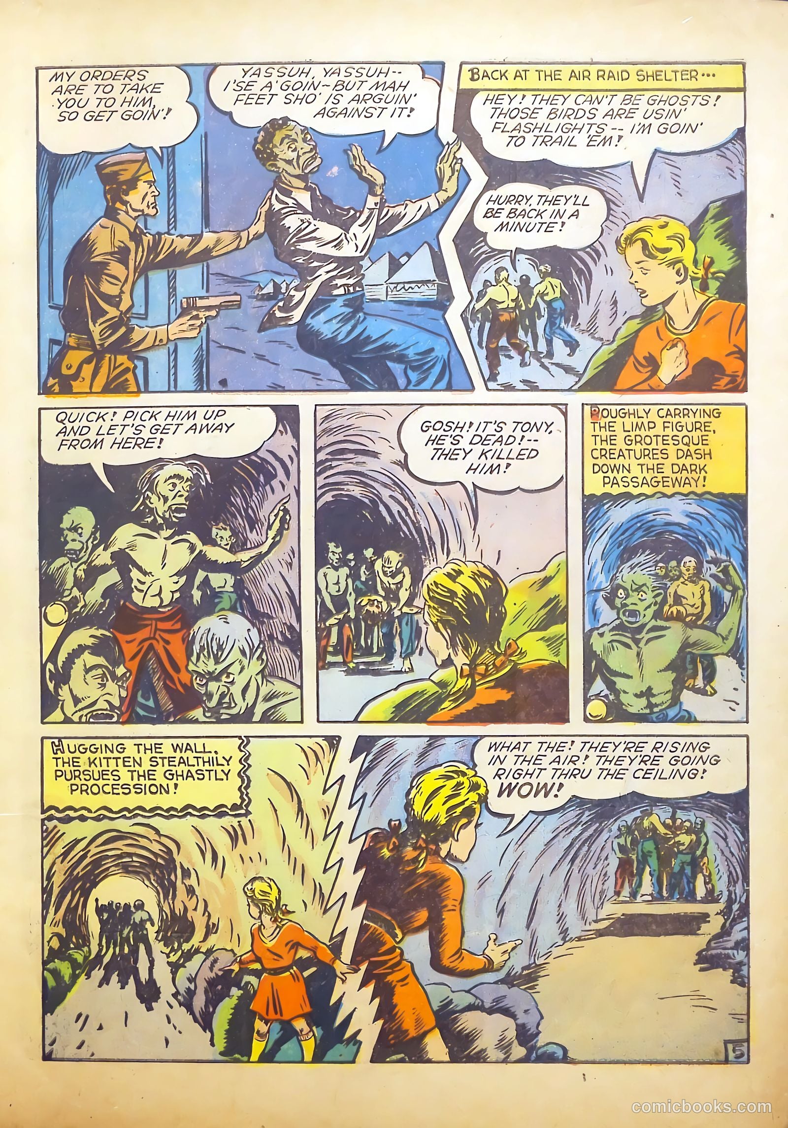 Cat-Man Comics #9 (1941) — page 7 of 68