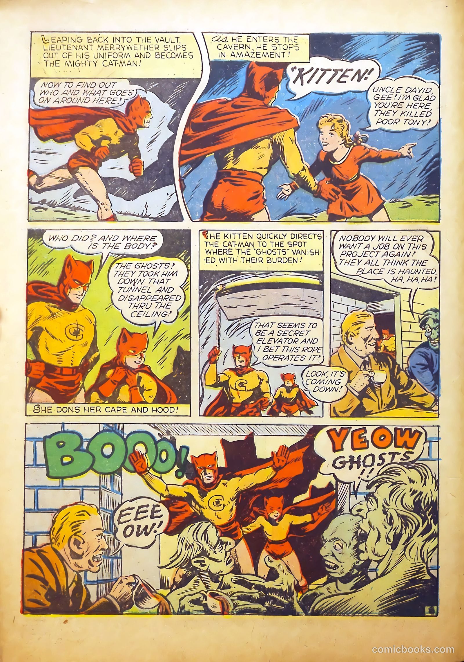 Cat-Man Comics #9 (1941) — page 10 of 68