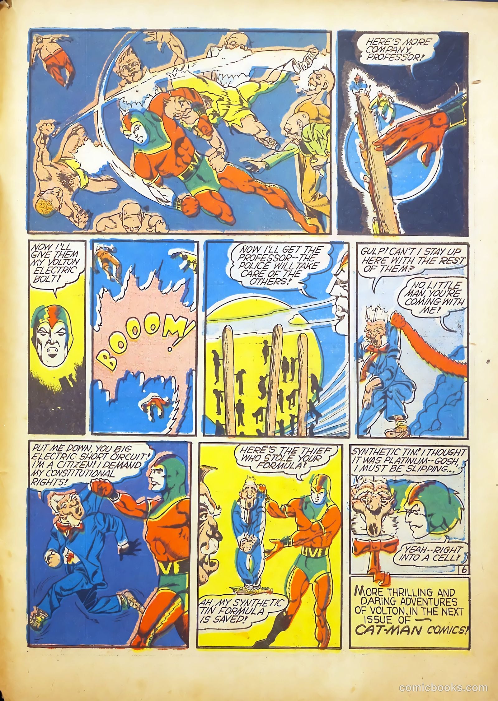 Cat-Man Comics #9 (1941) — page 65 of 68