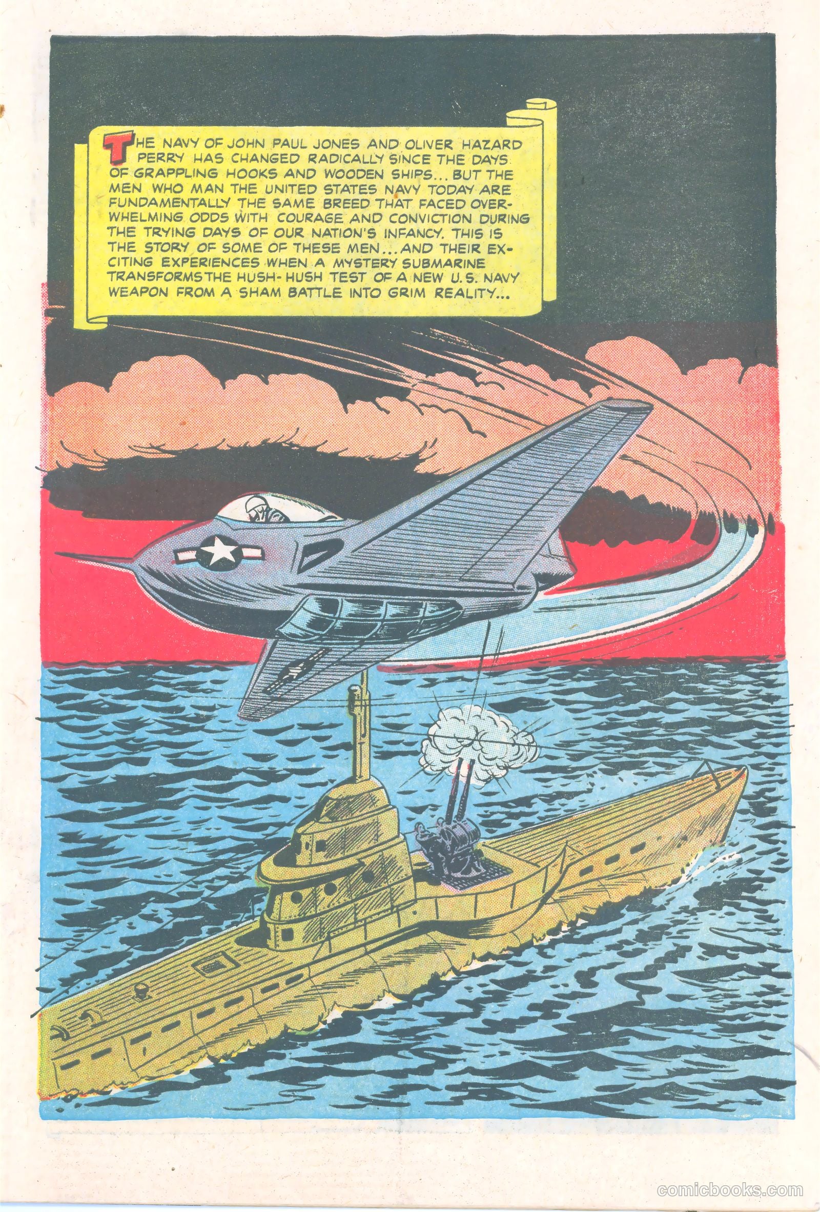 Dick Wingate of the United States Navy #nn (1951) — page 3 of 36