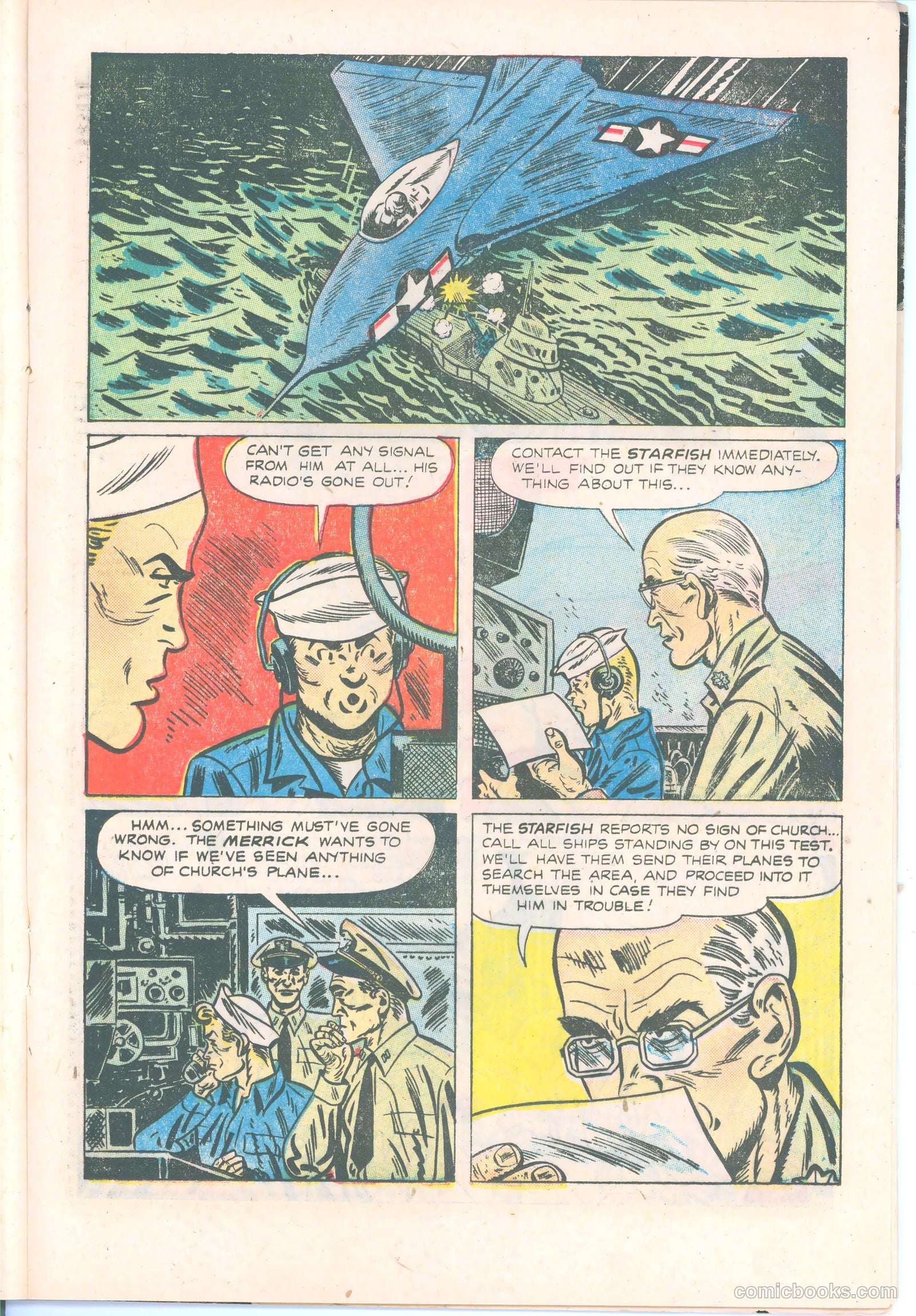 Dick Wingate of the United States Navy #nn (1951) — page 17 of 36