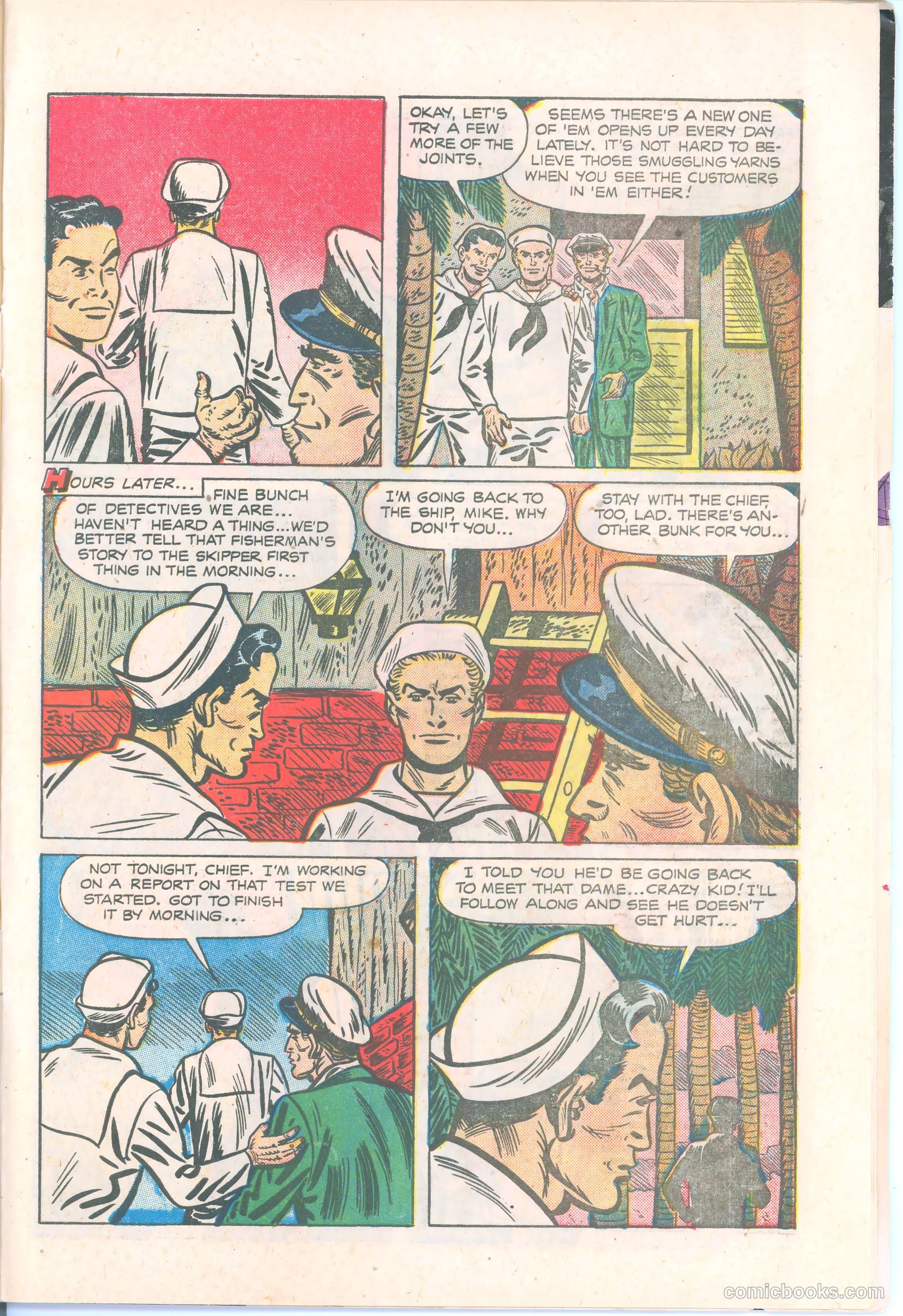 Dick Wingate of the United States Navy #nn (1951) — page 29 of 36
