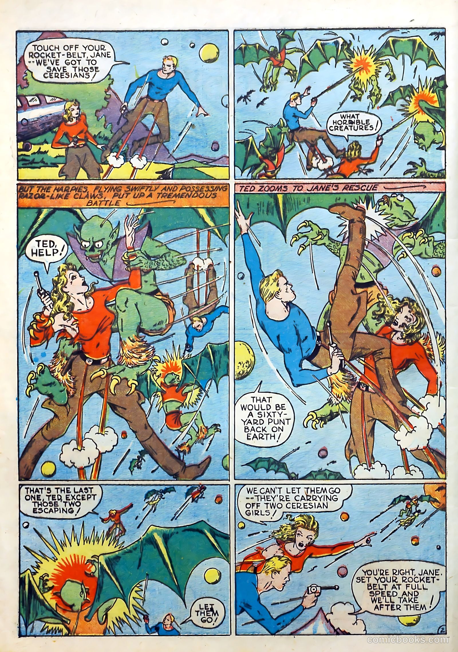 Exciting Comics #5 (1940) — page 4 of 68