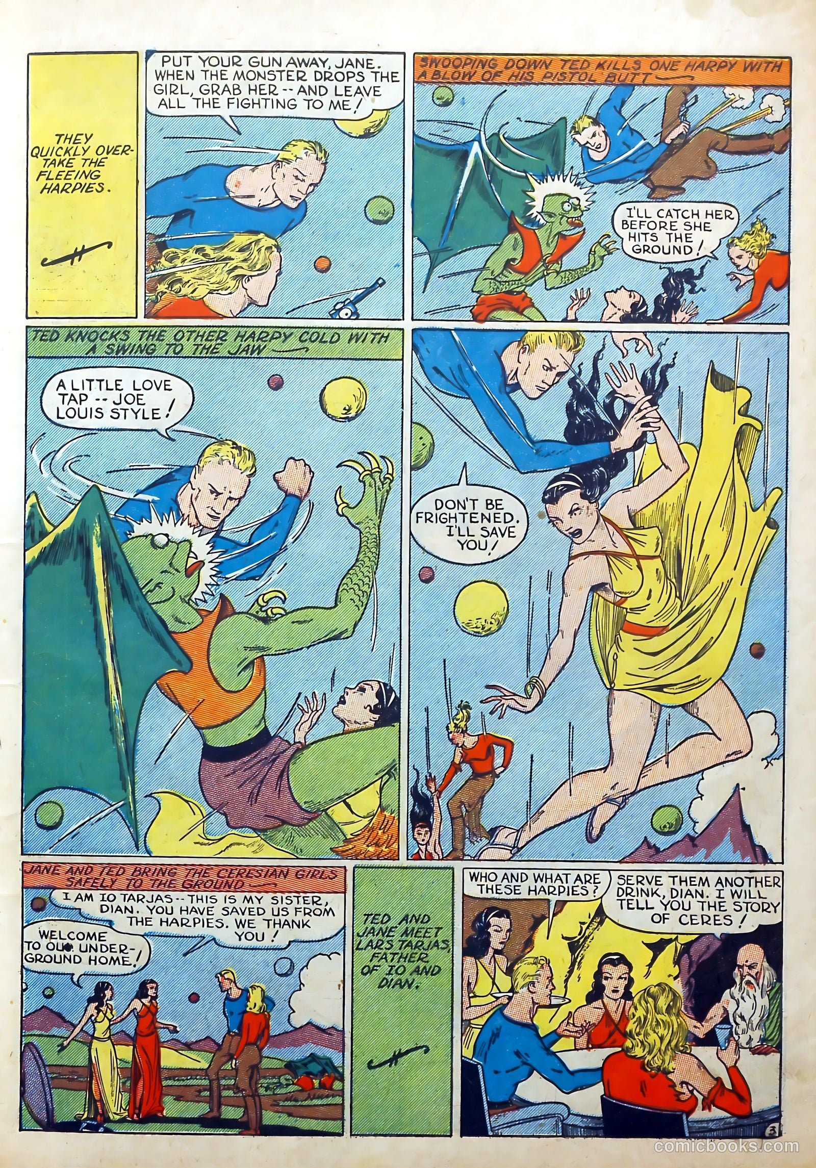 Exciting Comics #5 (1940) — page 5 of 68